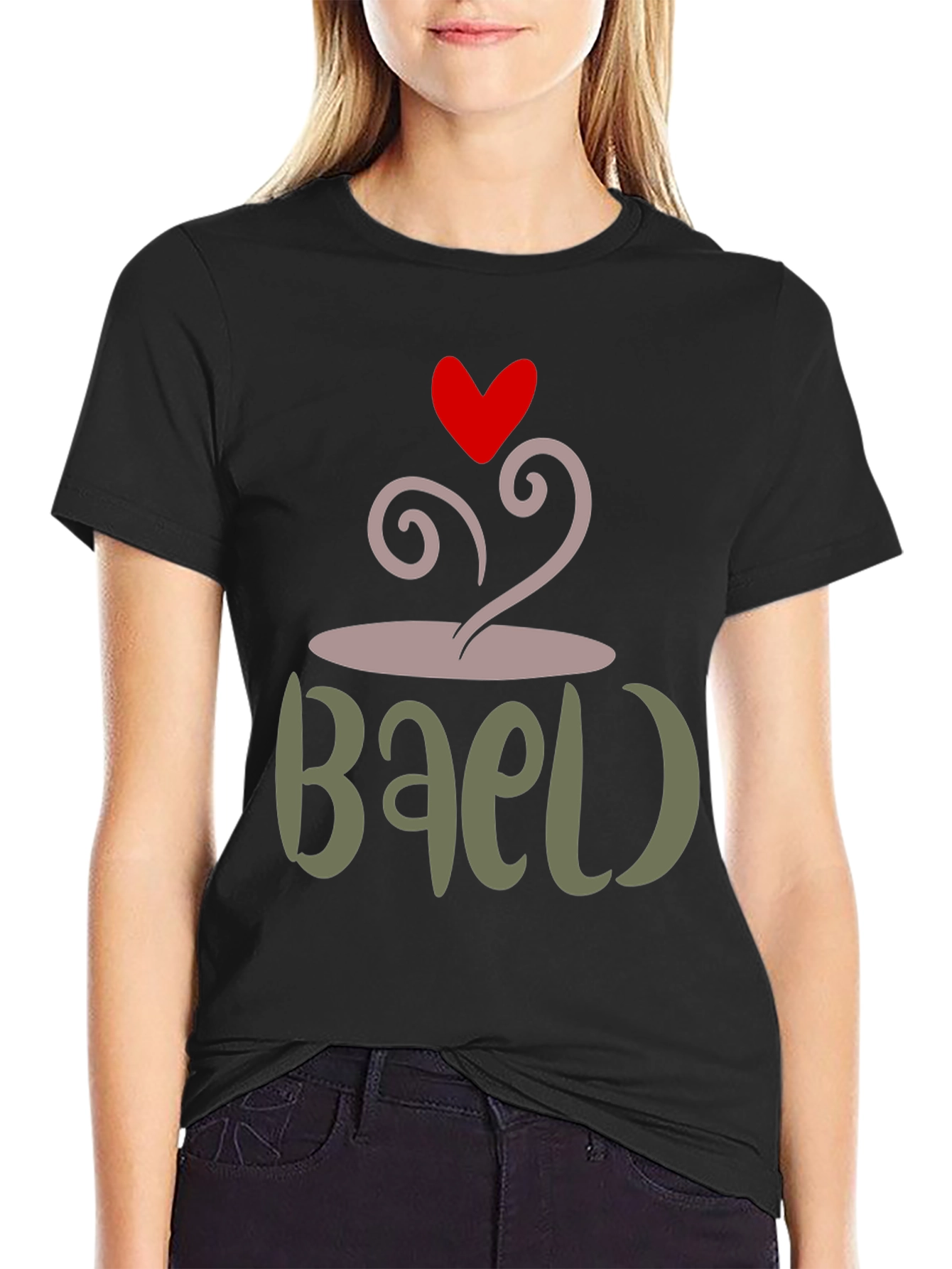 Bae-Licious Coffee Heart T-Shirt
