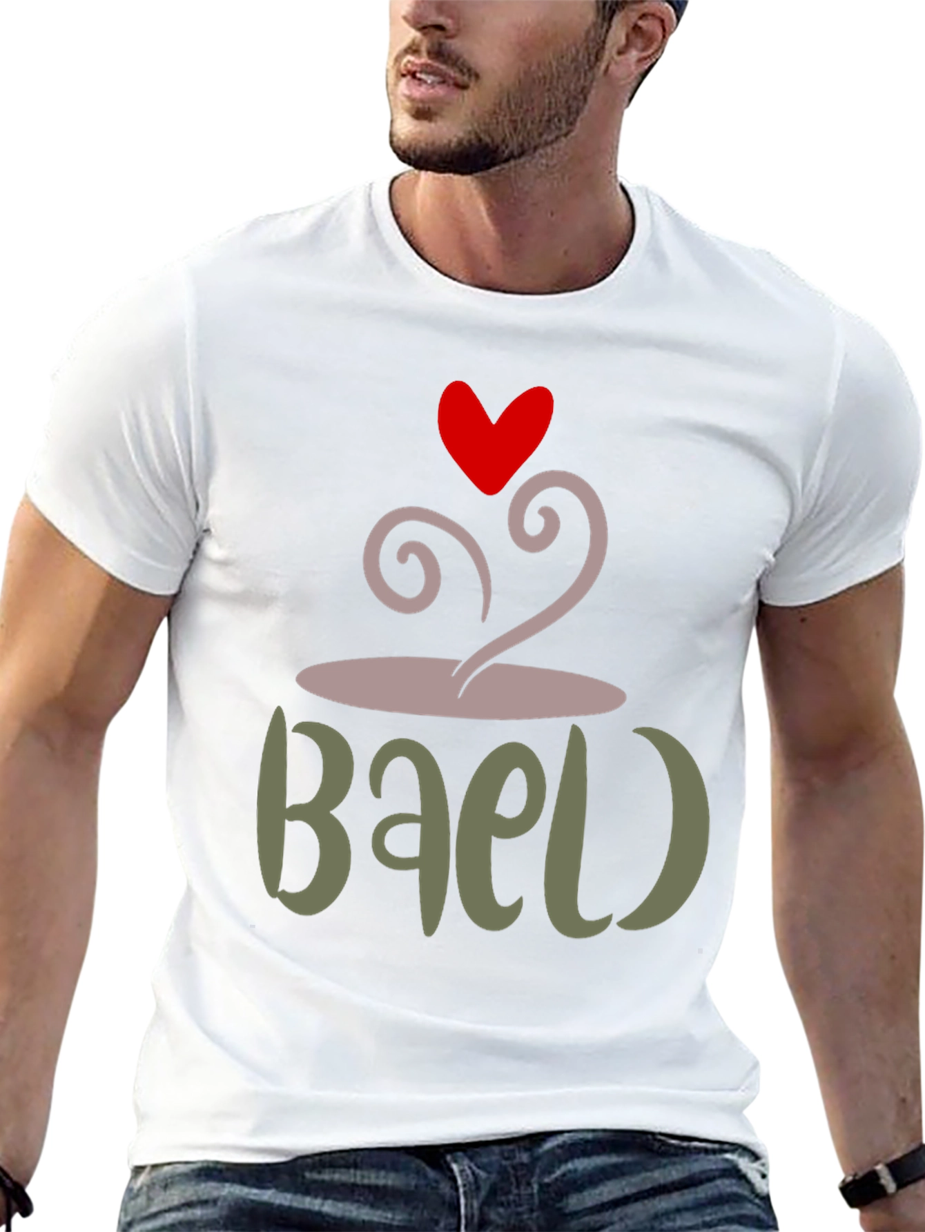 Bae-Licious Coffee Heart T-Shirt