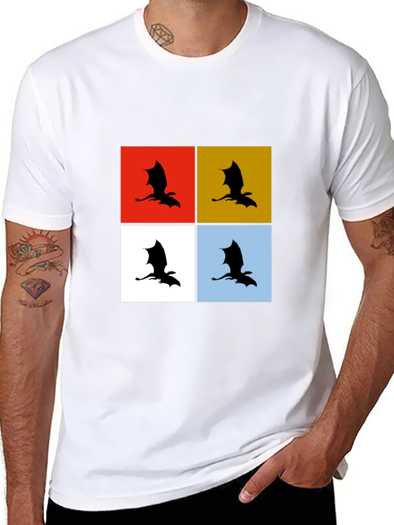 Dragon Pop Art T-Shirt