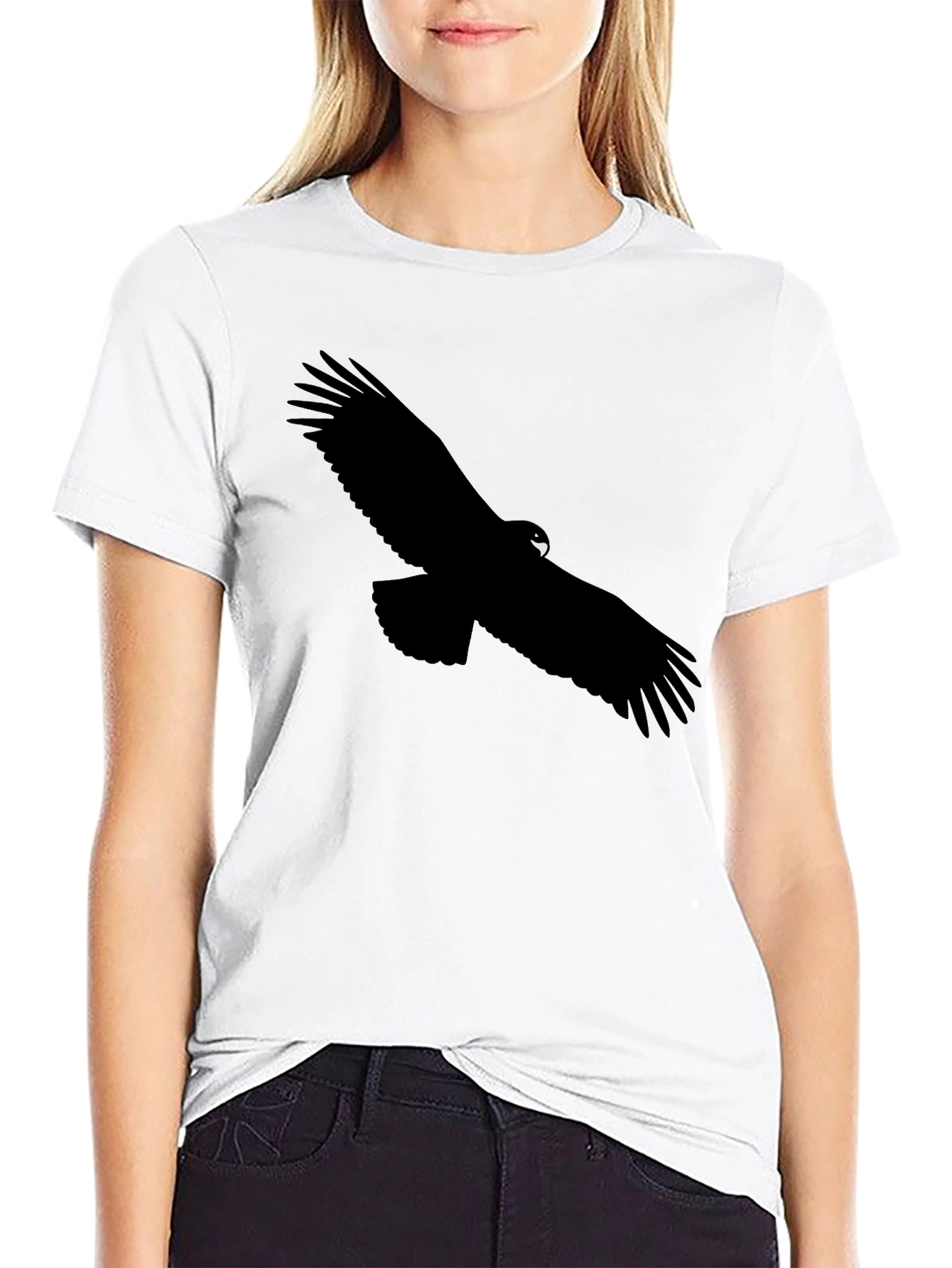 Black Eagle Graphic Tee - Mens Short Sleeve