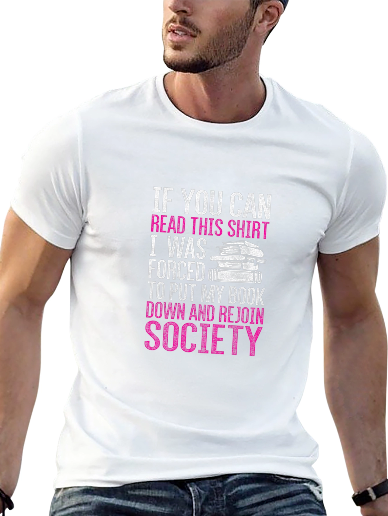 Funny Book Lover T-Shirt: If You Can Read This