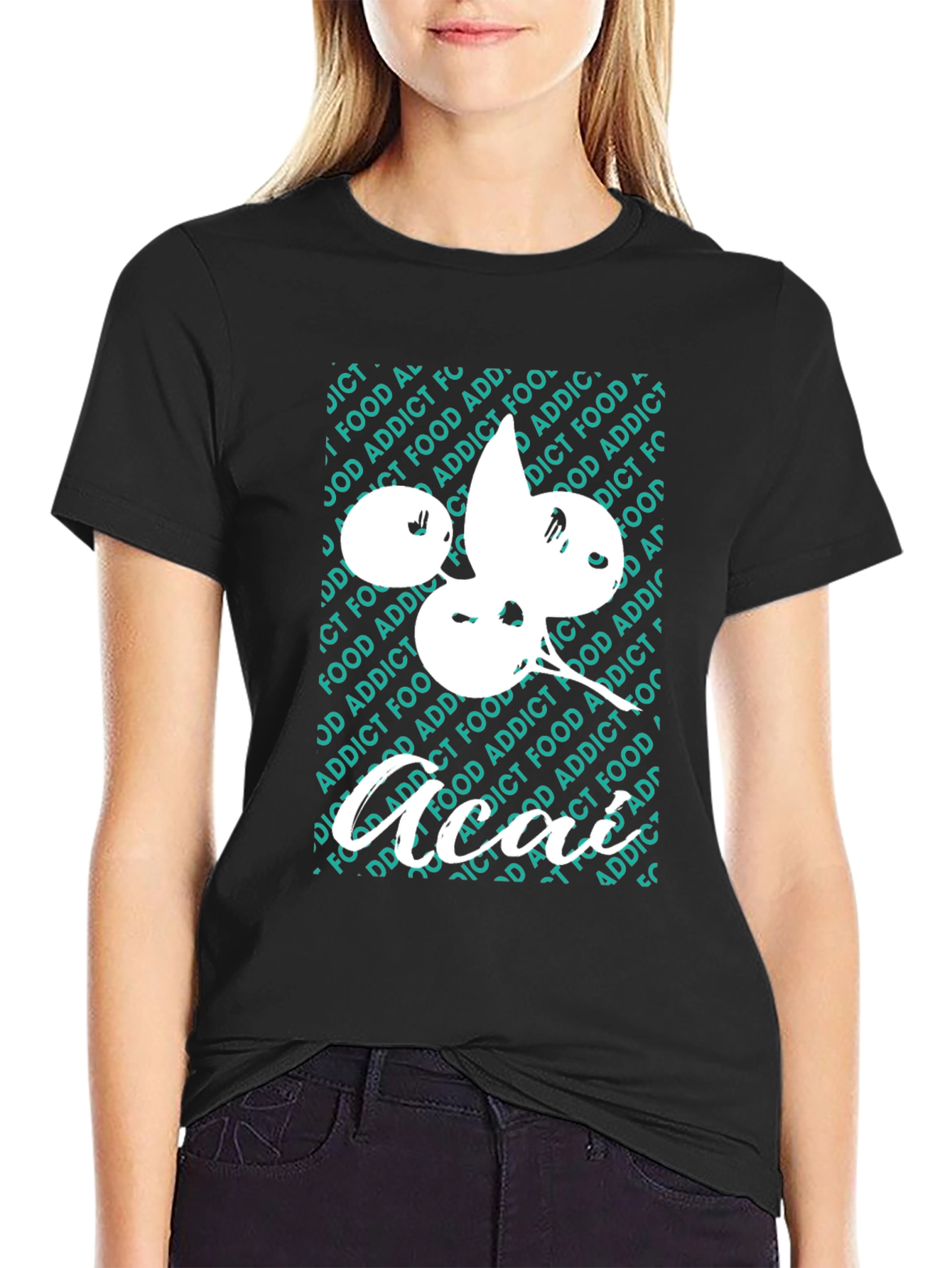 Food Addict Acai Graphic Tee