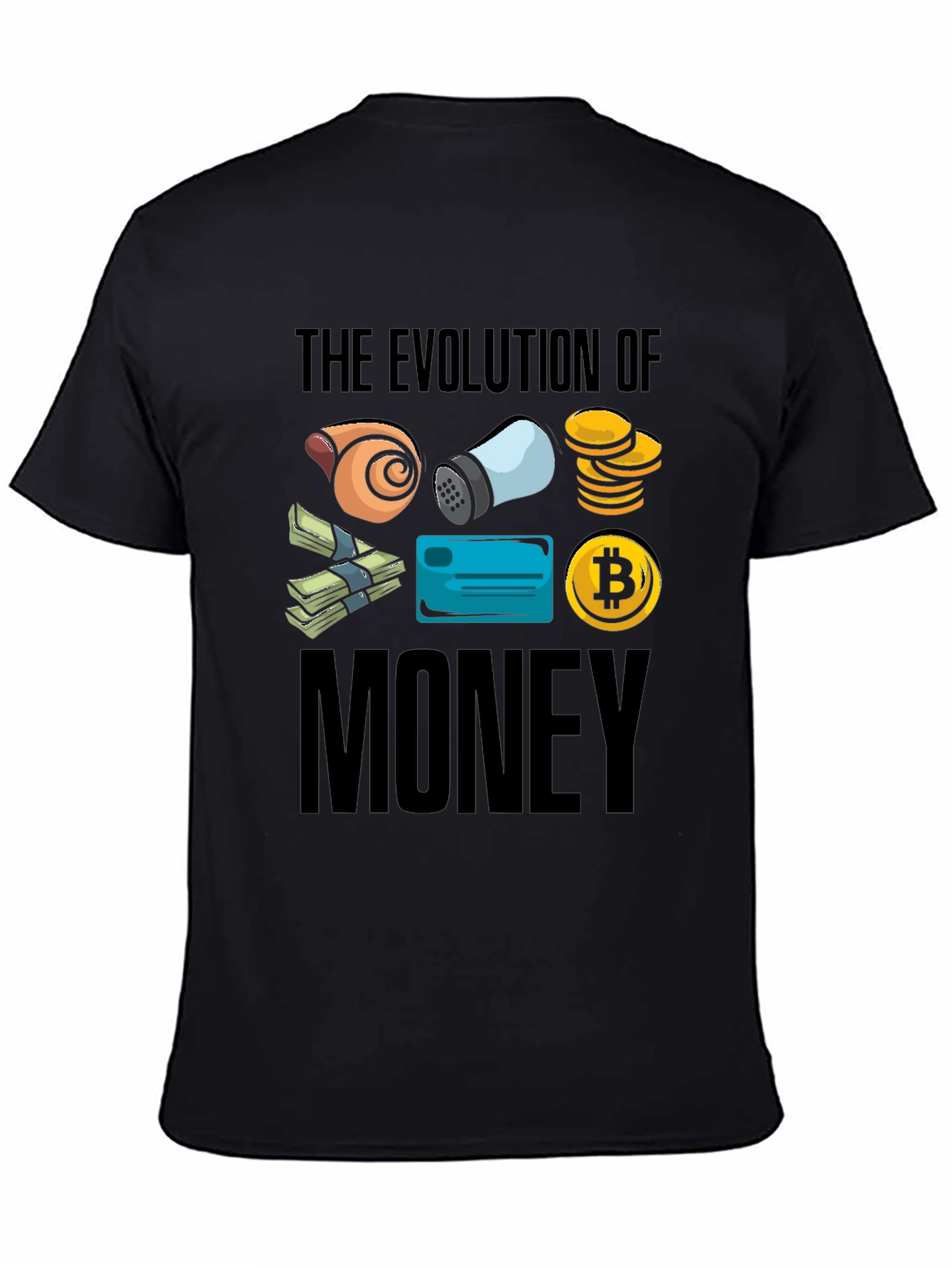 Evolution of Money Graphic T-Shirt