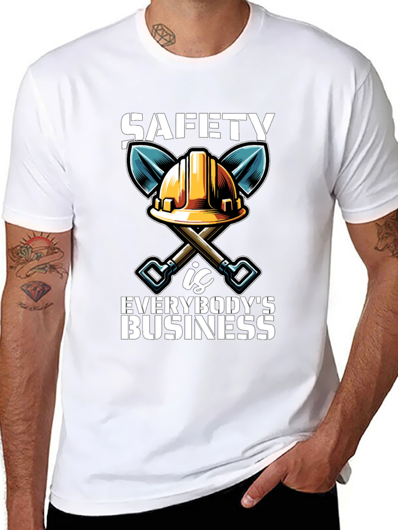Safety First T-Shirt: Everybodys Business Tee