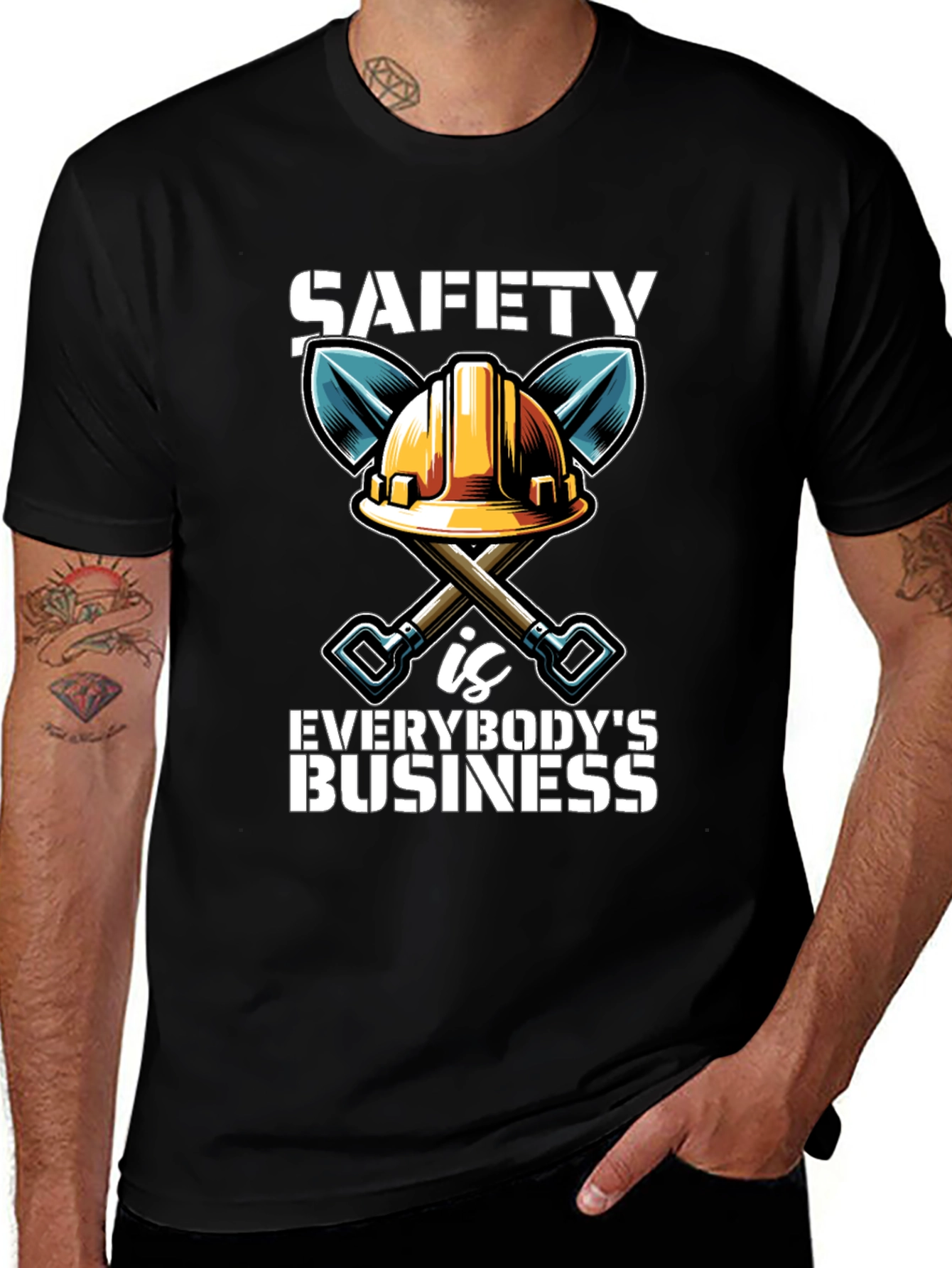 Safety First T-Shirt: Everybodys Business Tee