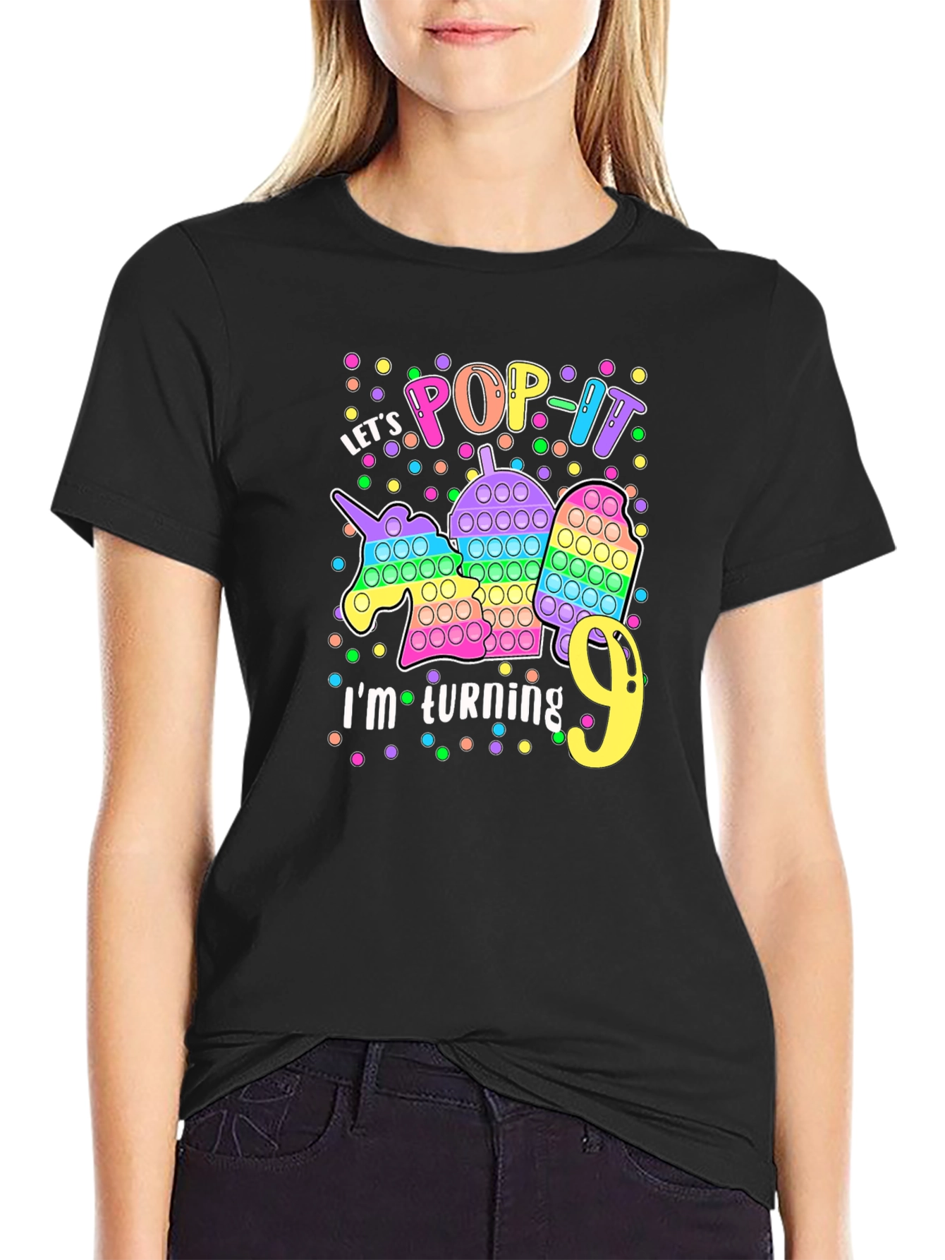 Lets Pop It Im Turning 9 T-Shirt