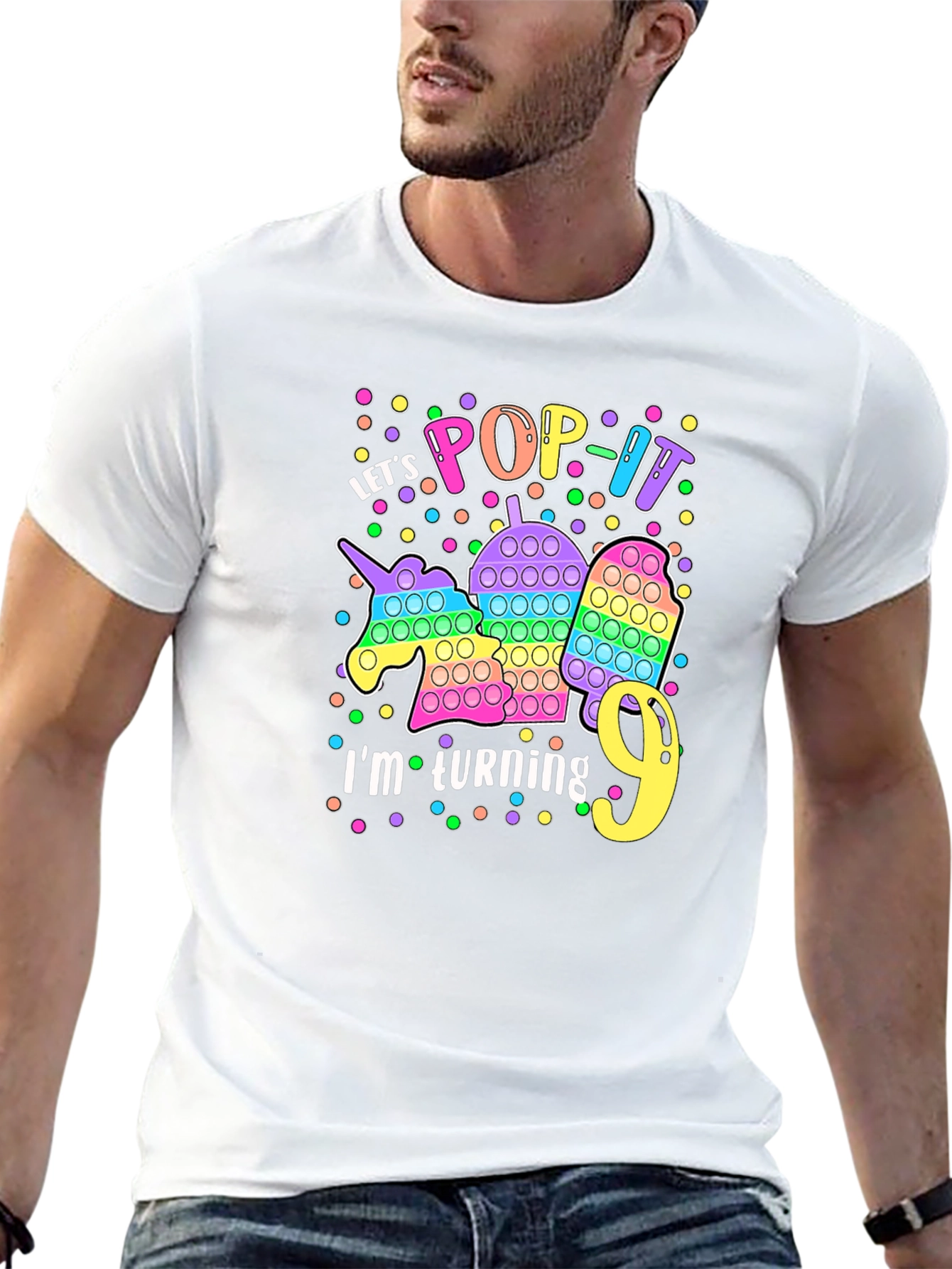 Lets Pop It Im Turning 9 T-Shirt