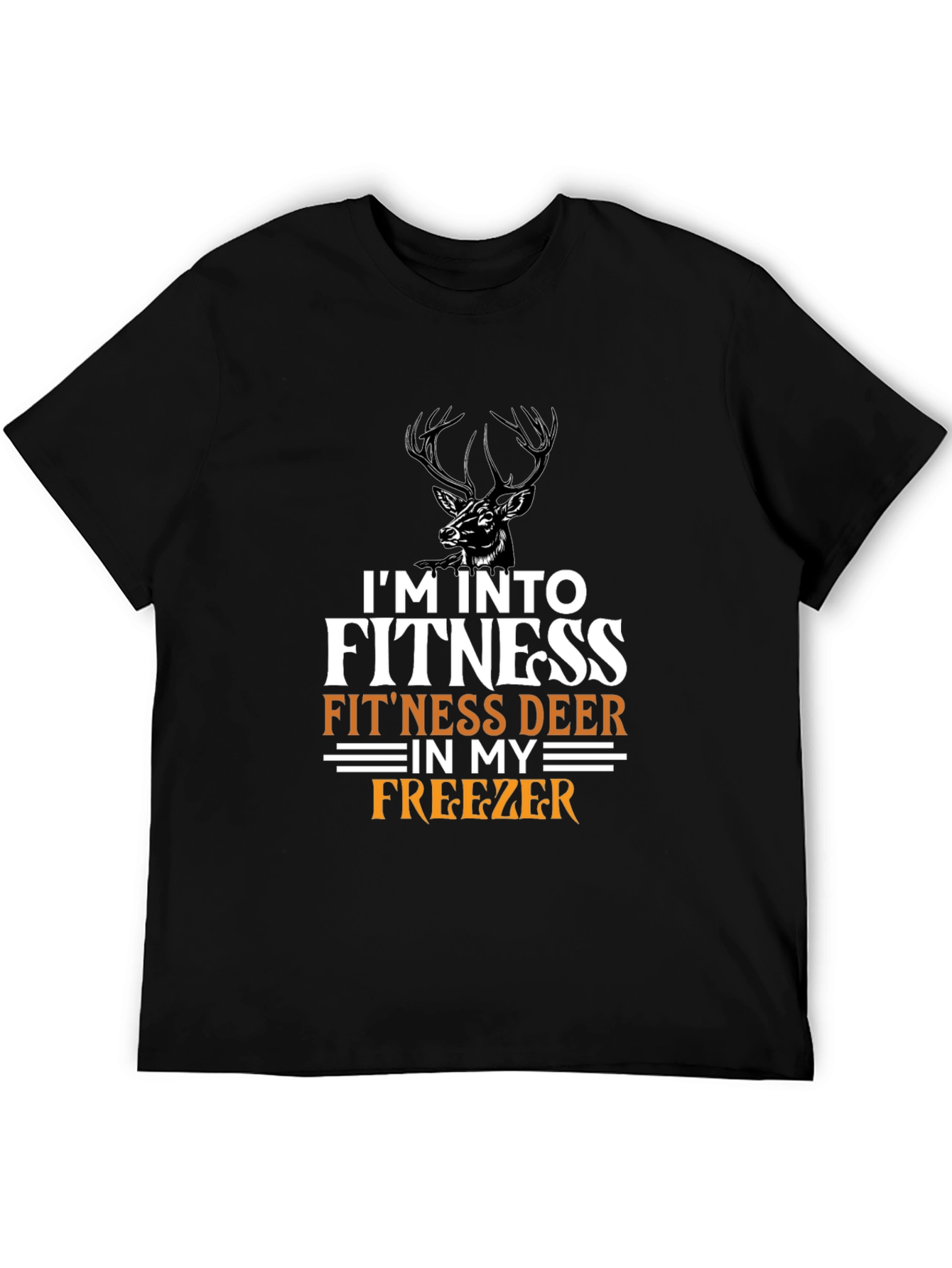 Fitness Deer T-Shirt - Hunting Humor Tee