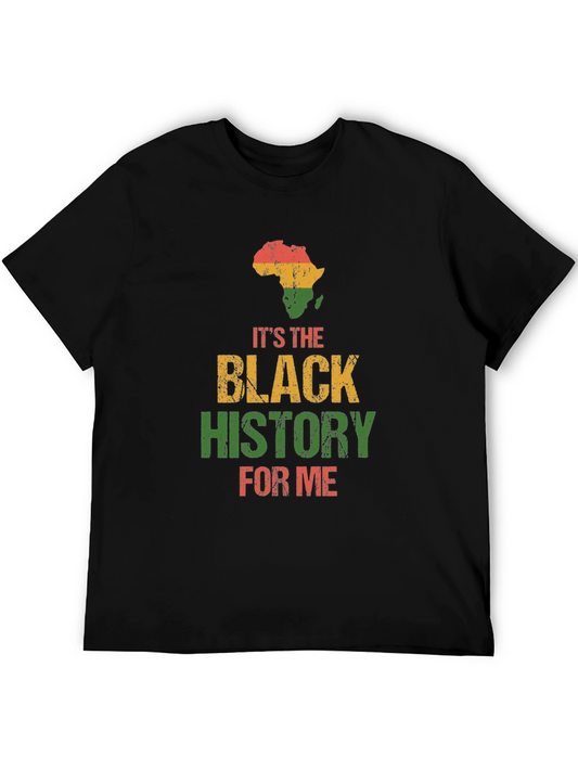 Black History T-Shirt - Africa Map Pride