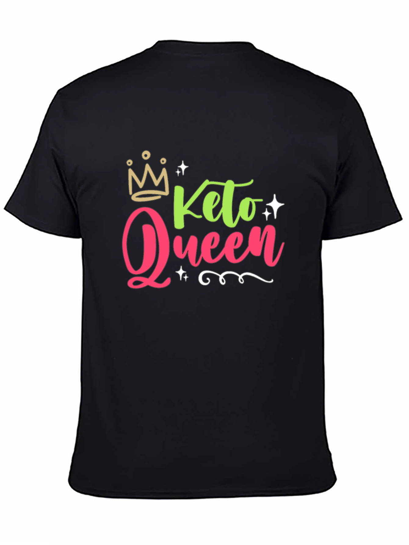 Keto Queen Black T-Shirt