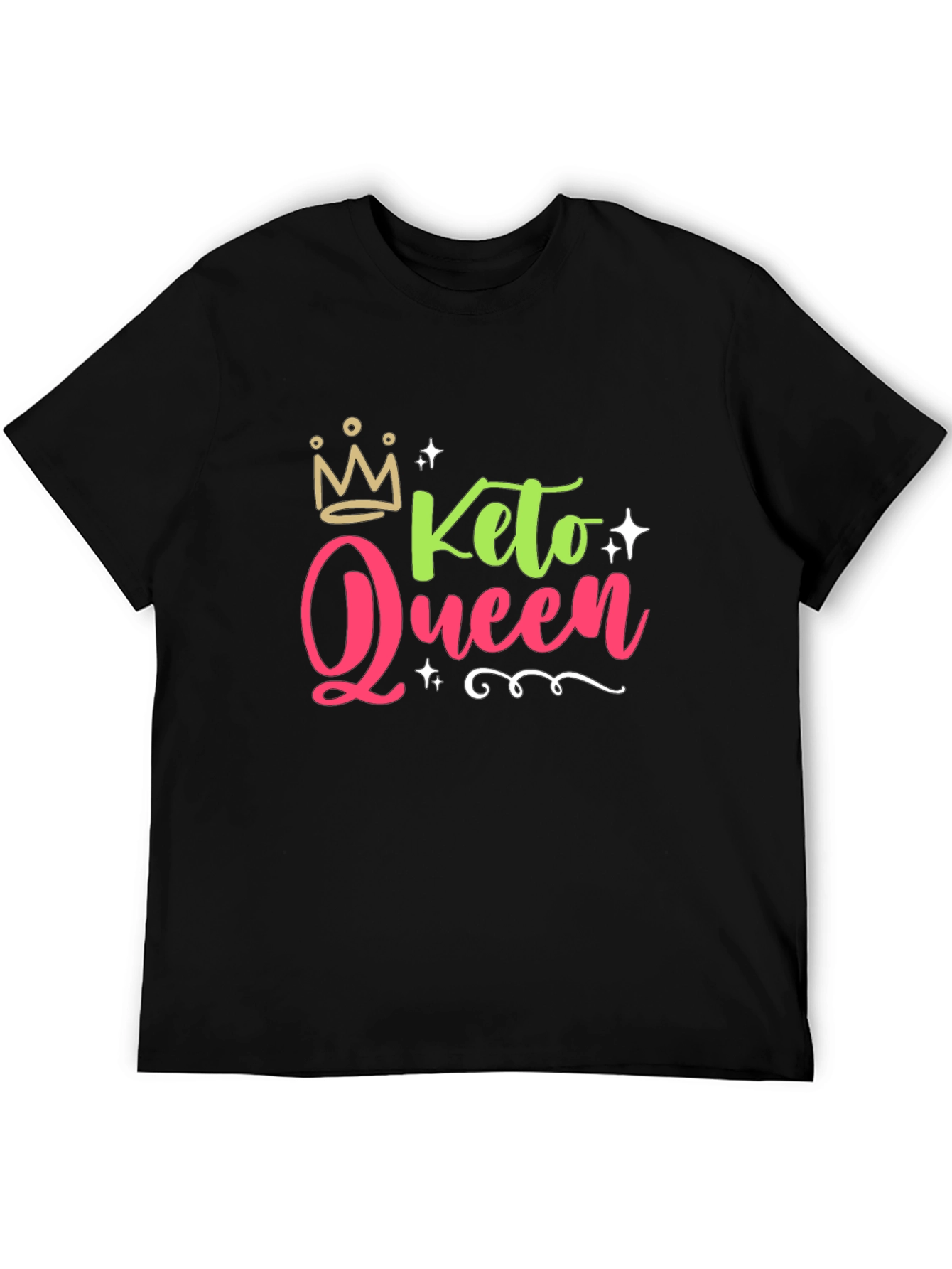 Keto Queen Black T-Shirt