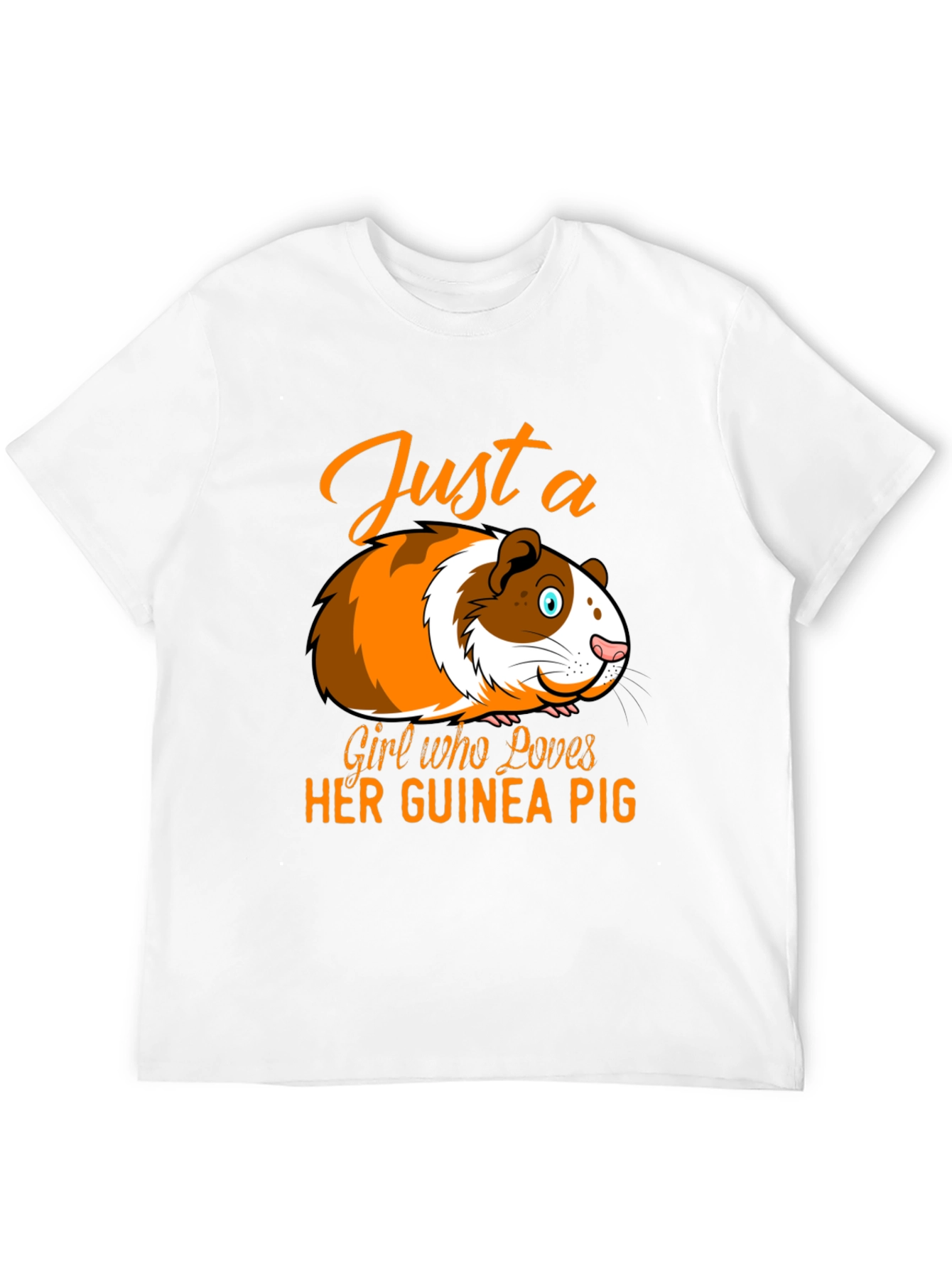 Just a Girl Who Loves Her Guinea Pig T-Shirt