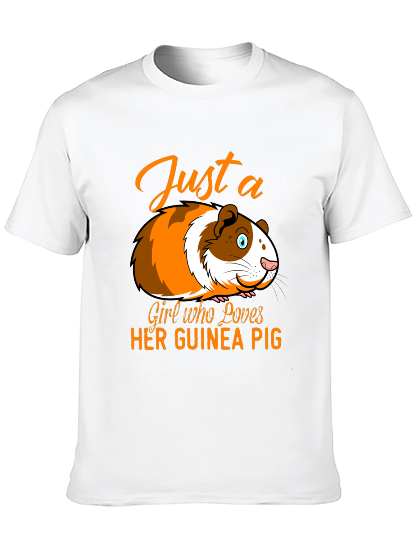 Just a Girl Who Loves Her Guinea Pig T-Shirt