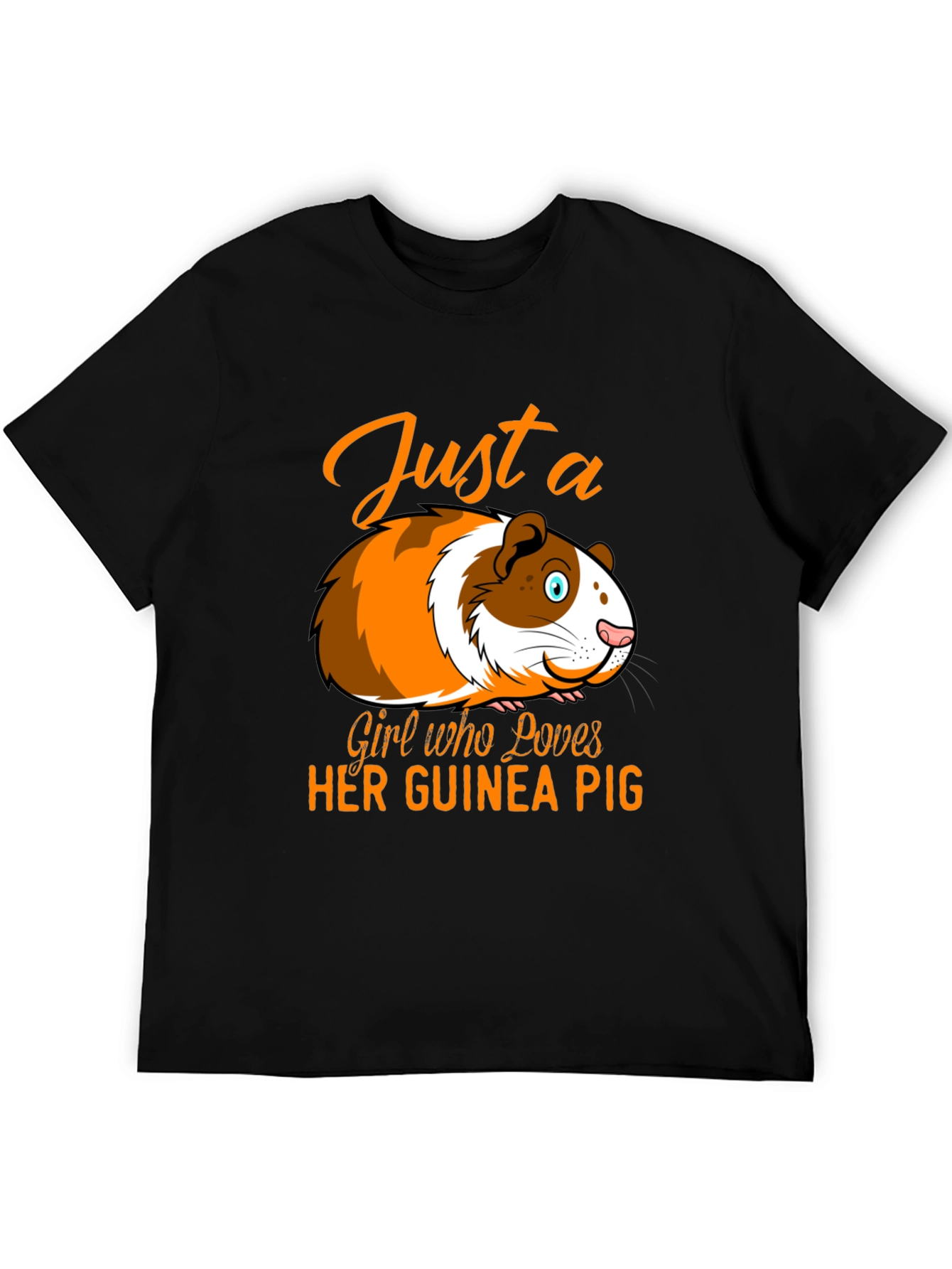 Just a Girl Who Loves Her Guinea Pig T-Shirt
