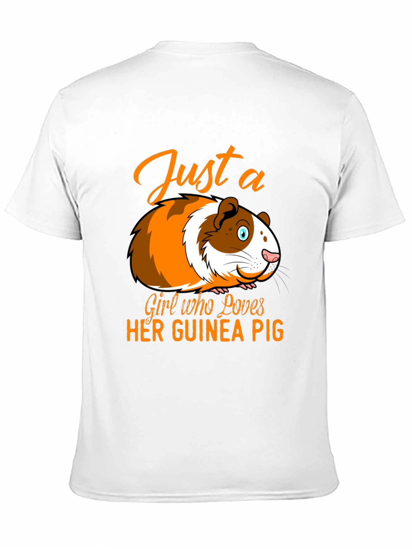 Just a Girl Who Loves Her Guinea Pig T-Shirt