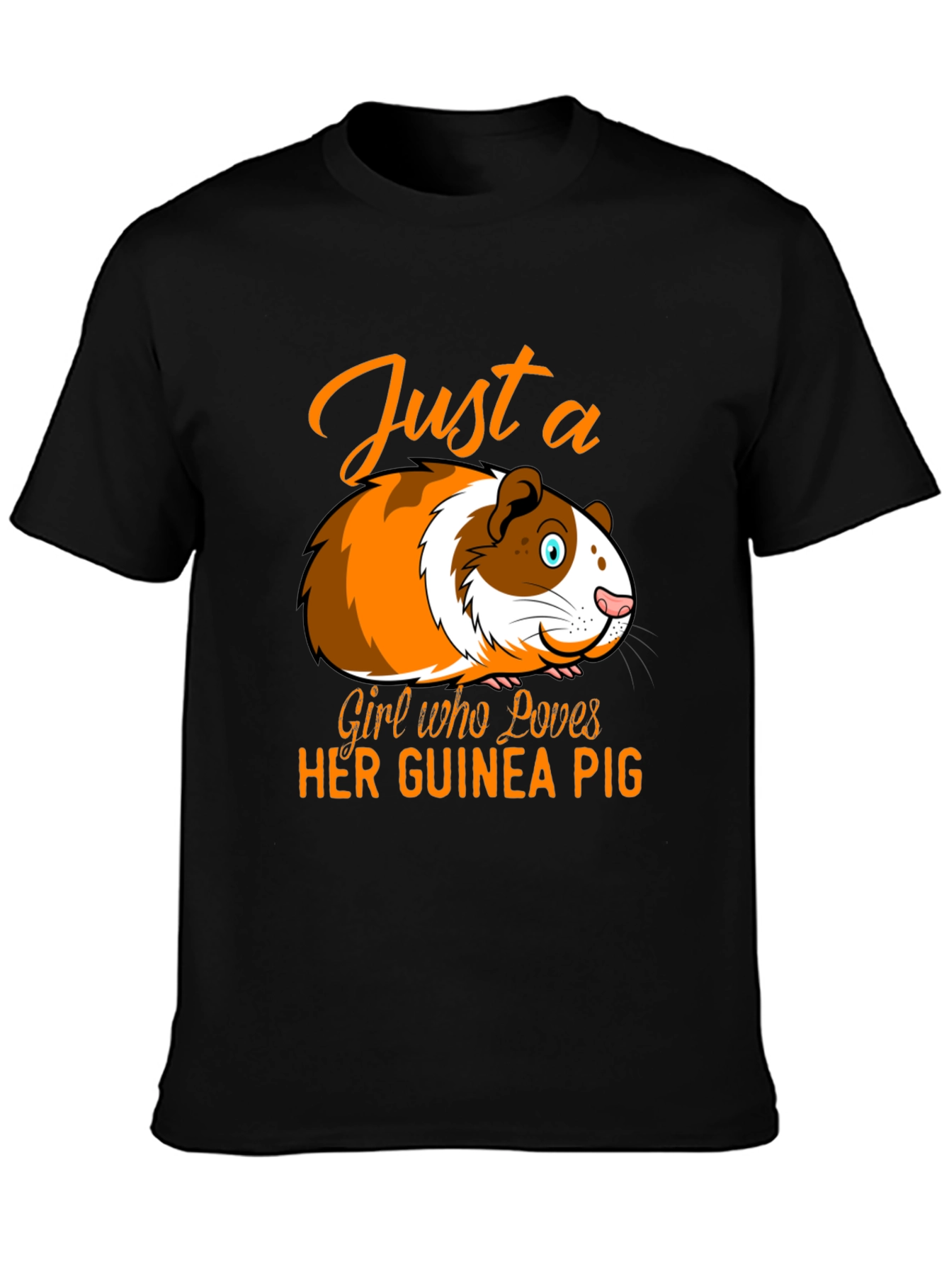 Just a Girl Who Loves Her Guinea Pig T-Shirt