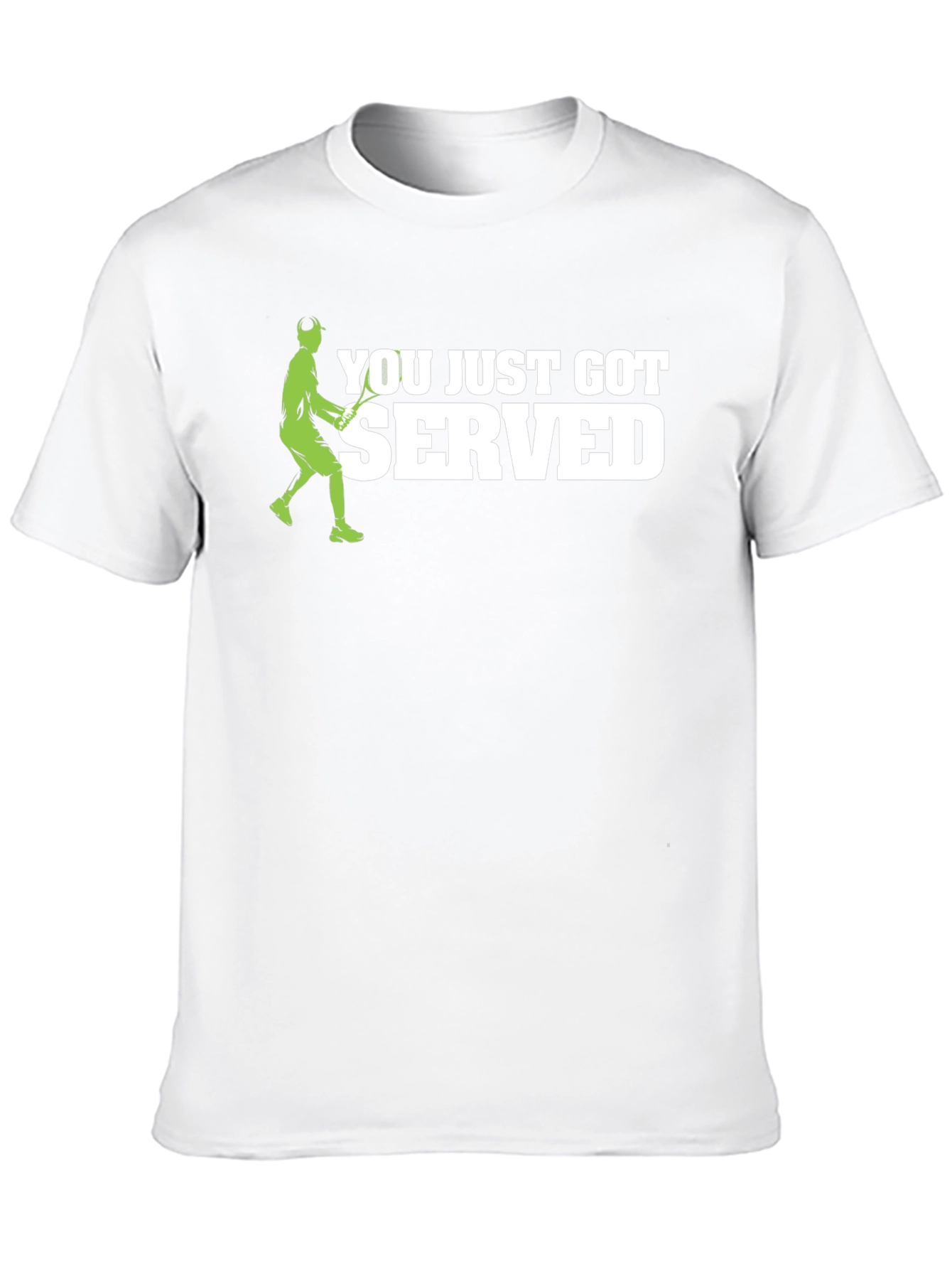 You Just Got Served! Tennis Graphic T-Shirt