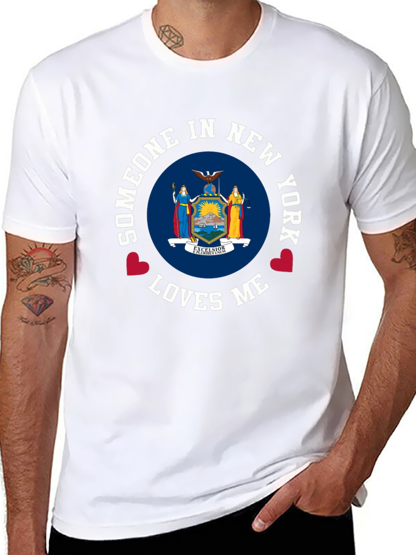 New York Loves Me Graphic T-Shirt