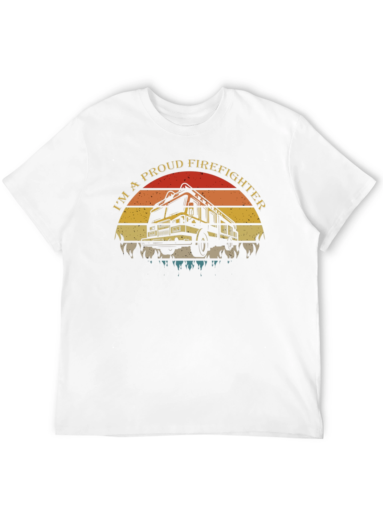 Proud Firefighter Graphic Tee
