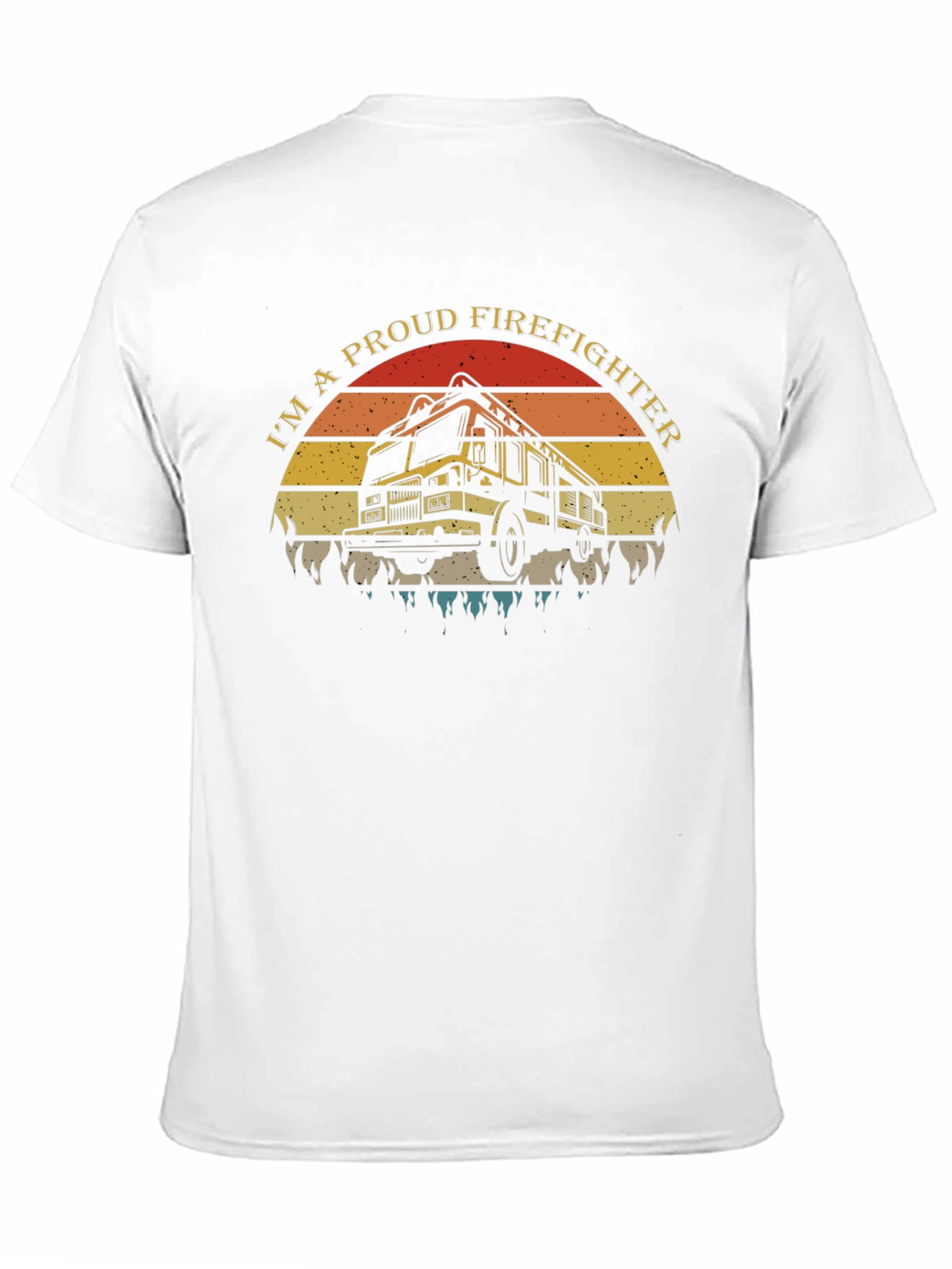 Proud Firefighter Graphic Tee