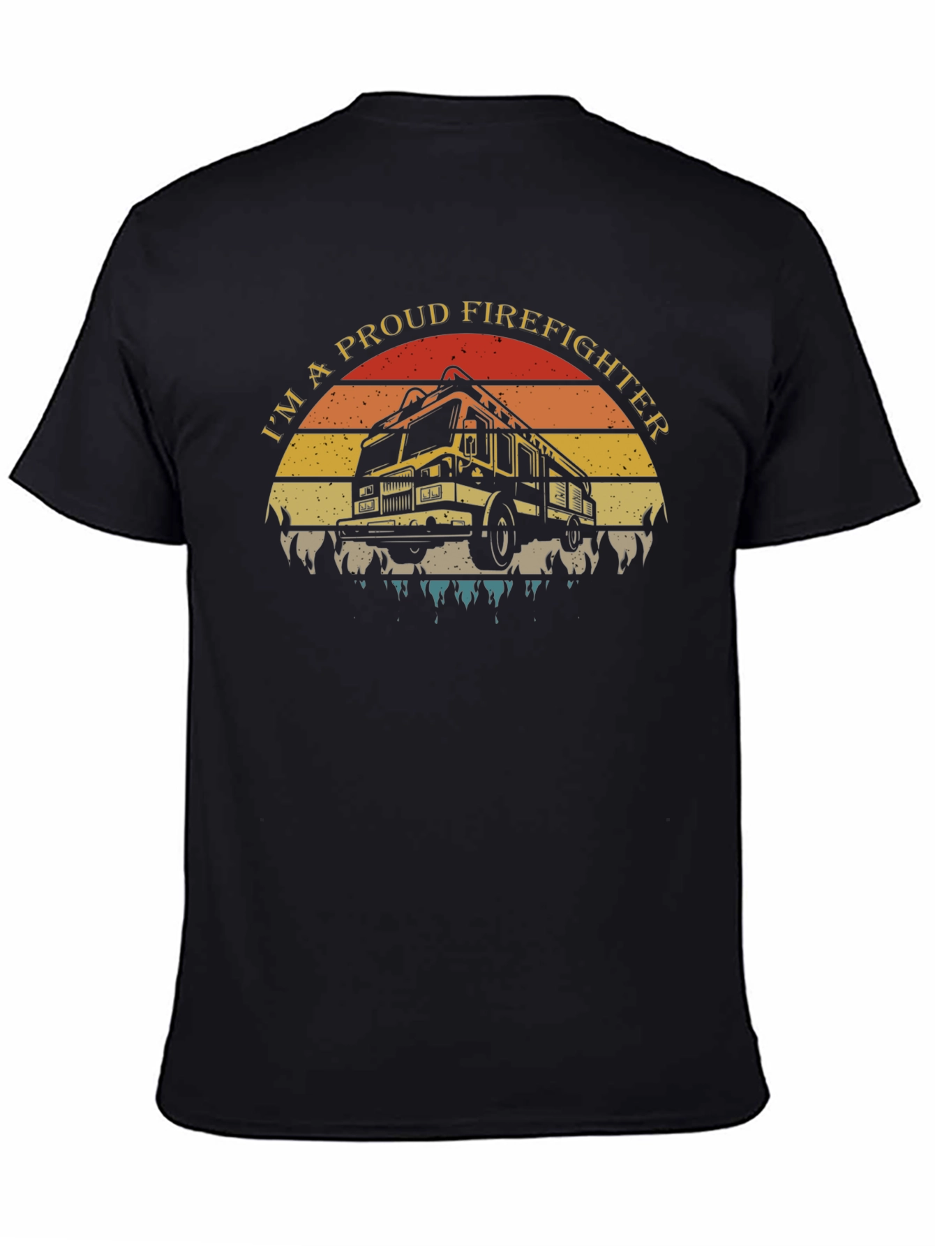 Proud Firefighter Graphic Tee