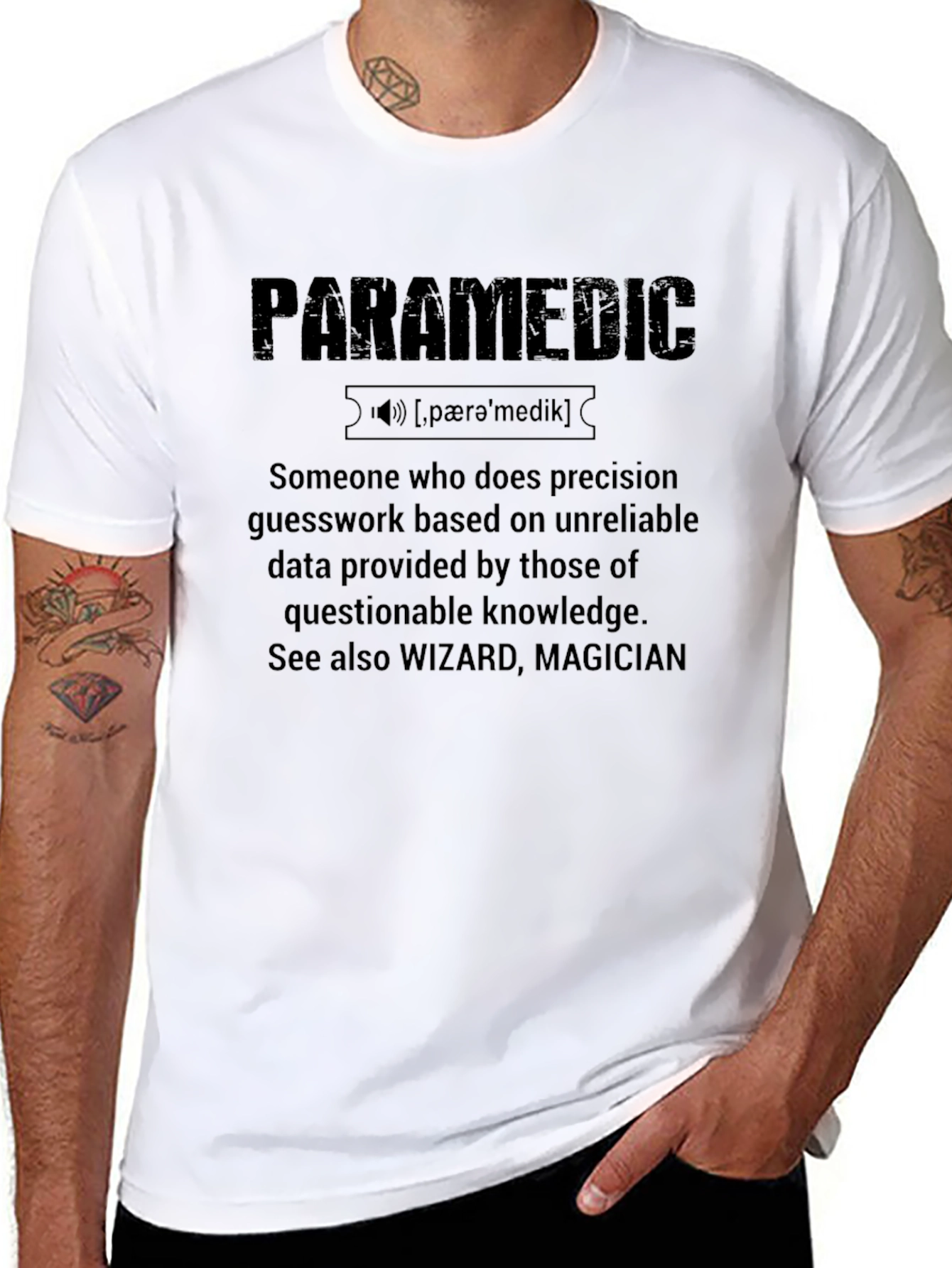 Paramedic Definition Graphic T-Shirt