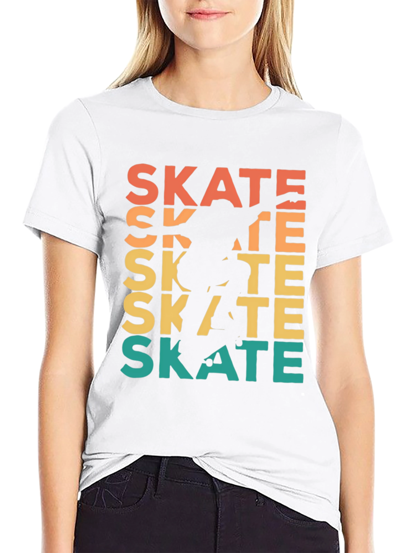 Retro Skate T-Shirt - Cool Skater Design