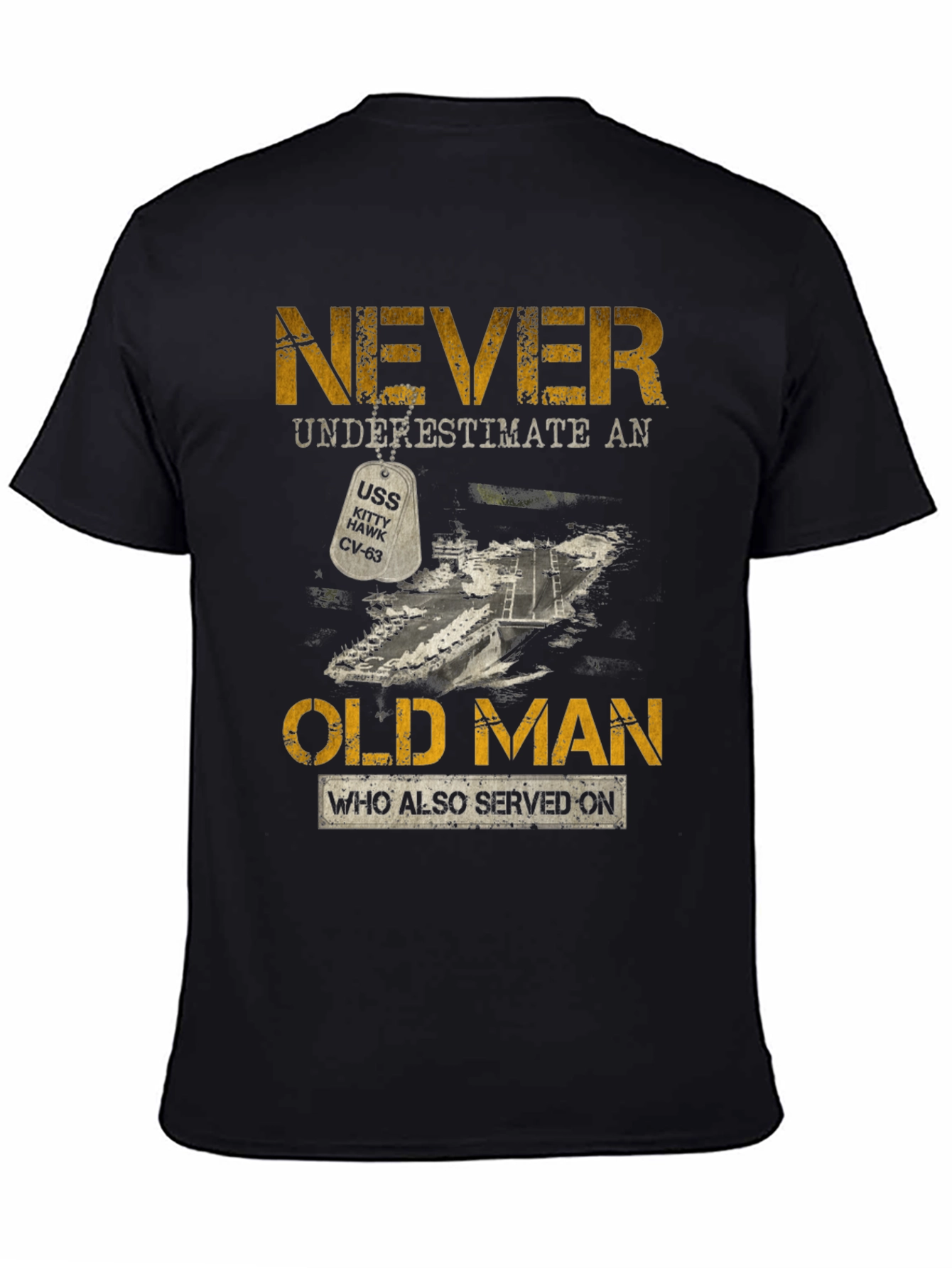 Never Underestimate an Old Man T-Shirt