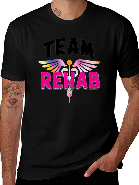 Team Rehab T-Shirt - Therapy & Recovery Tee
