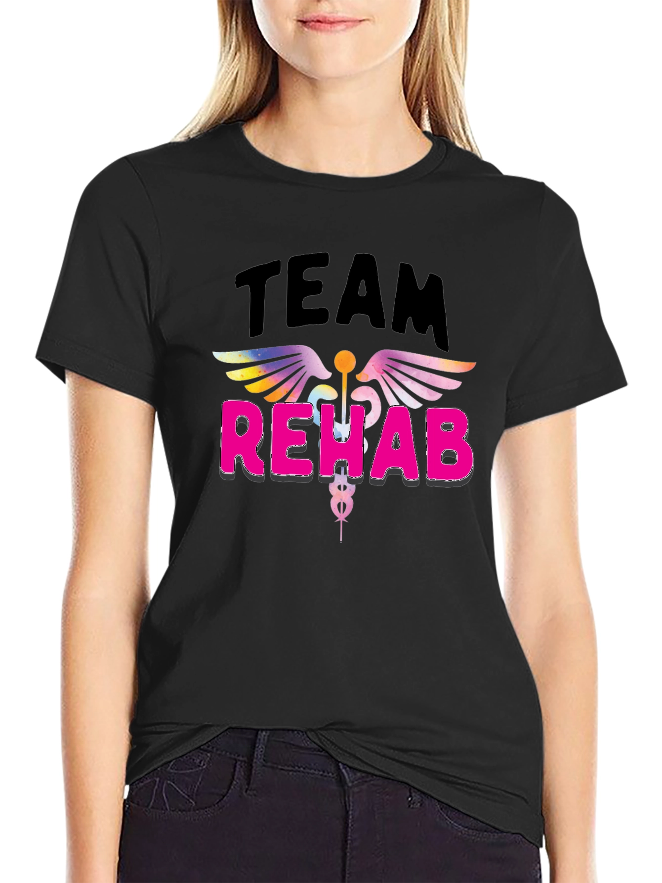 Team Rehab T-Shirt - Therapy & Recovery Tee