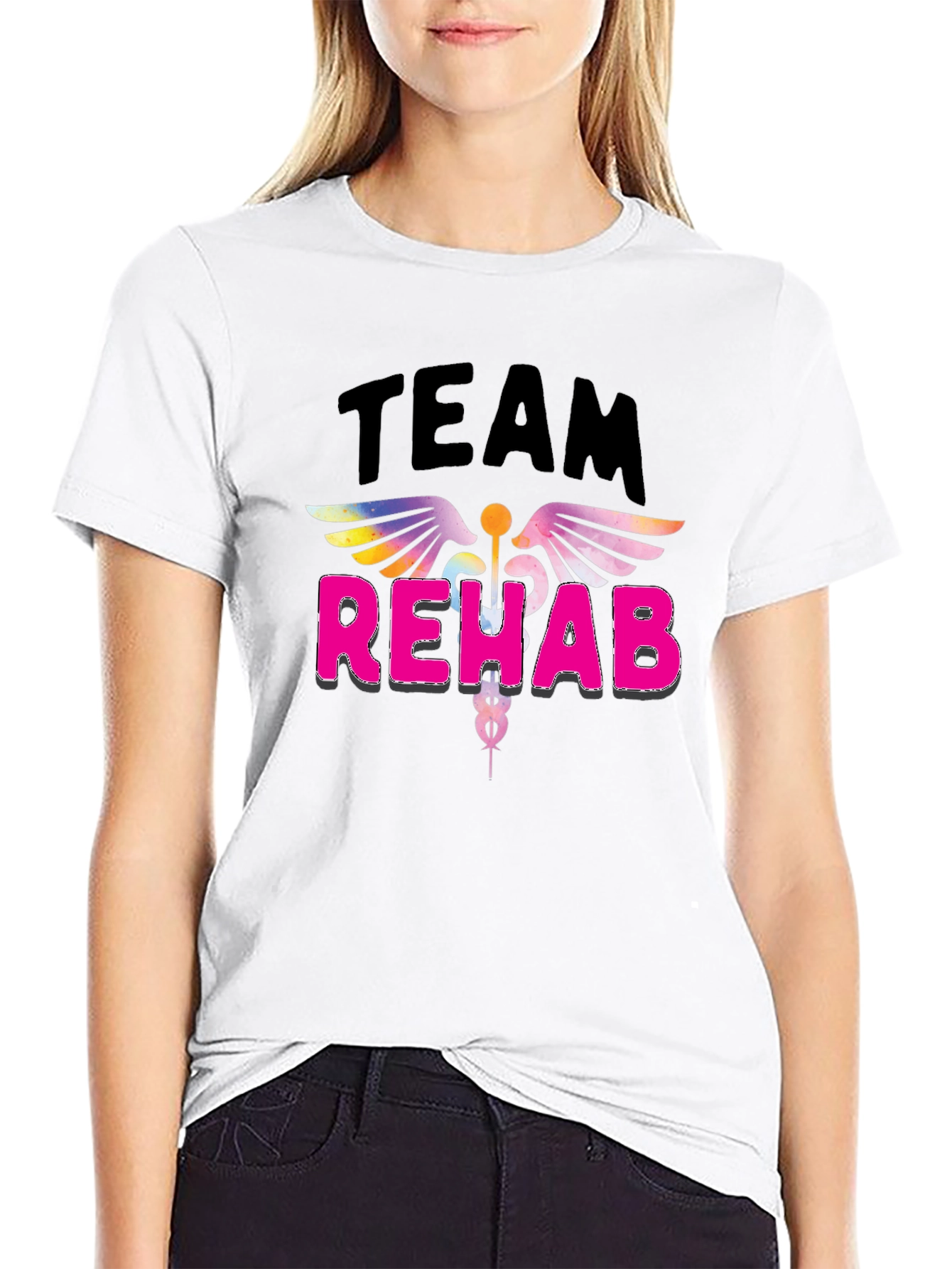 Team Rehab T-Shirt - Therapy & Recovery Tee