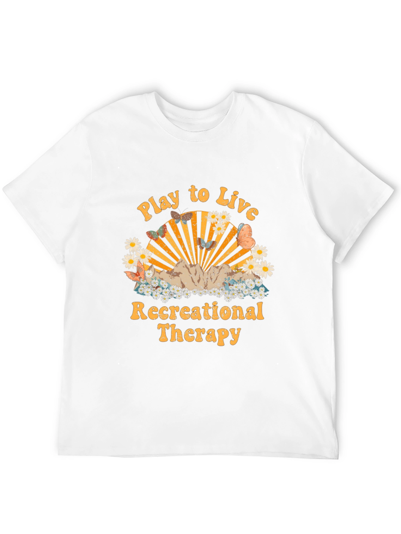 Play to Live Recreational Therapy Graphic Tee