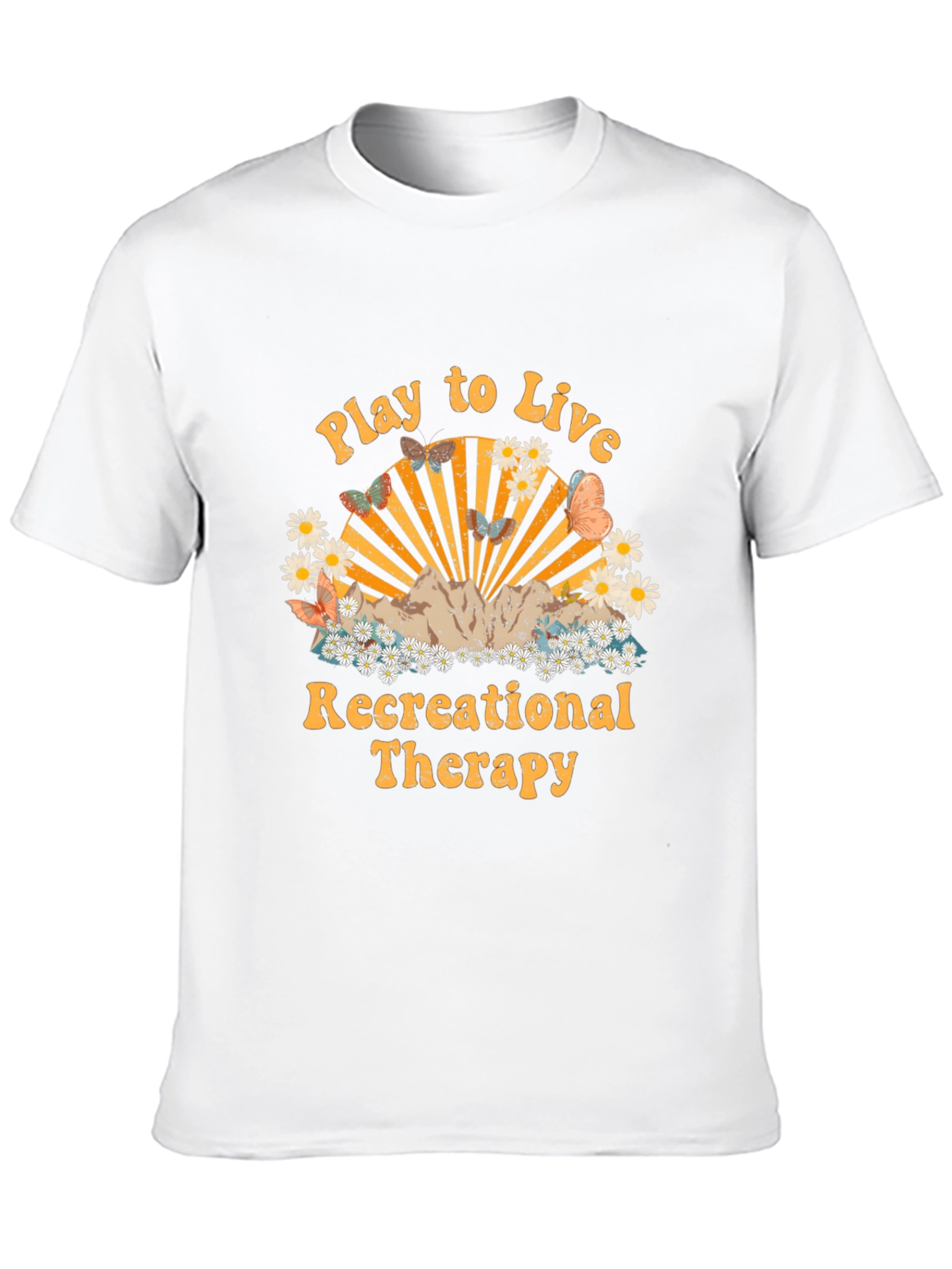 Play to Live Recreational Therapy Graphic Tee