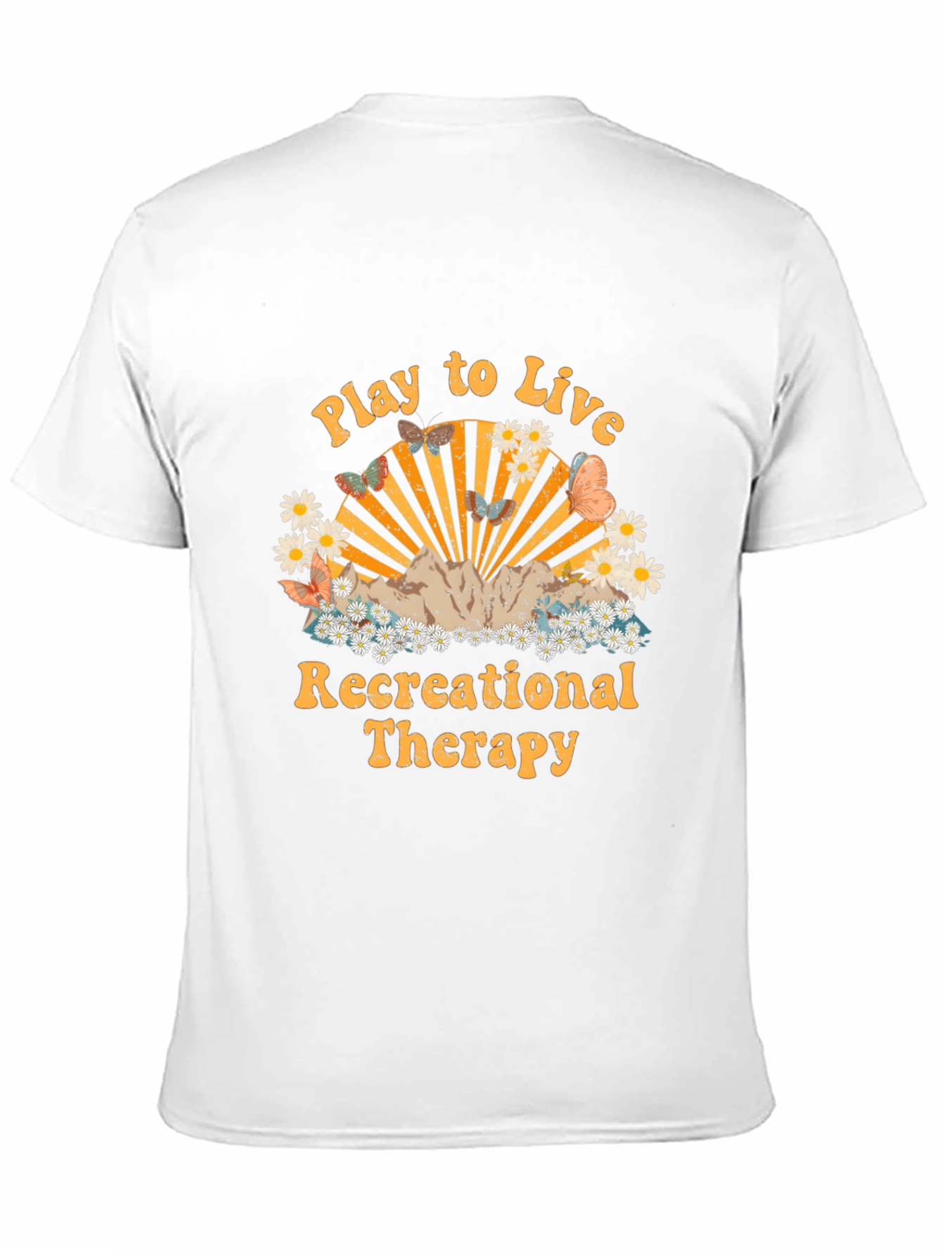 Play to Live Recreational Therapy Graphic Tee