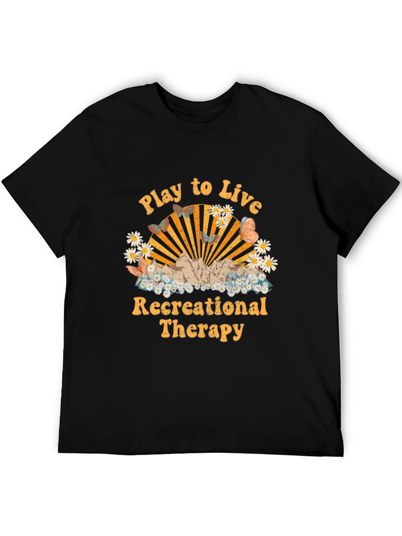 Play to Live Recreational Therapy Graphic Tee