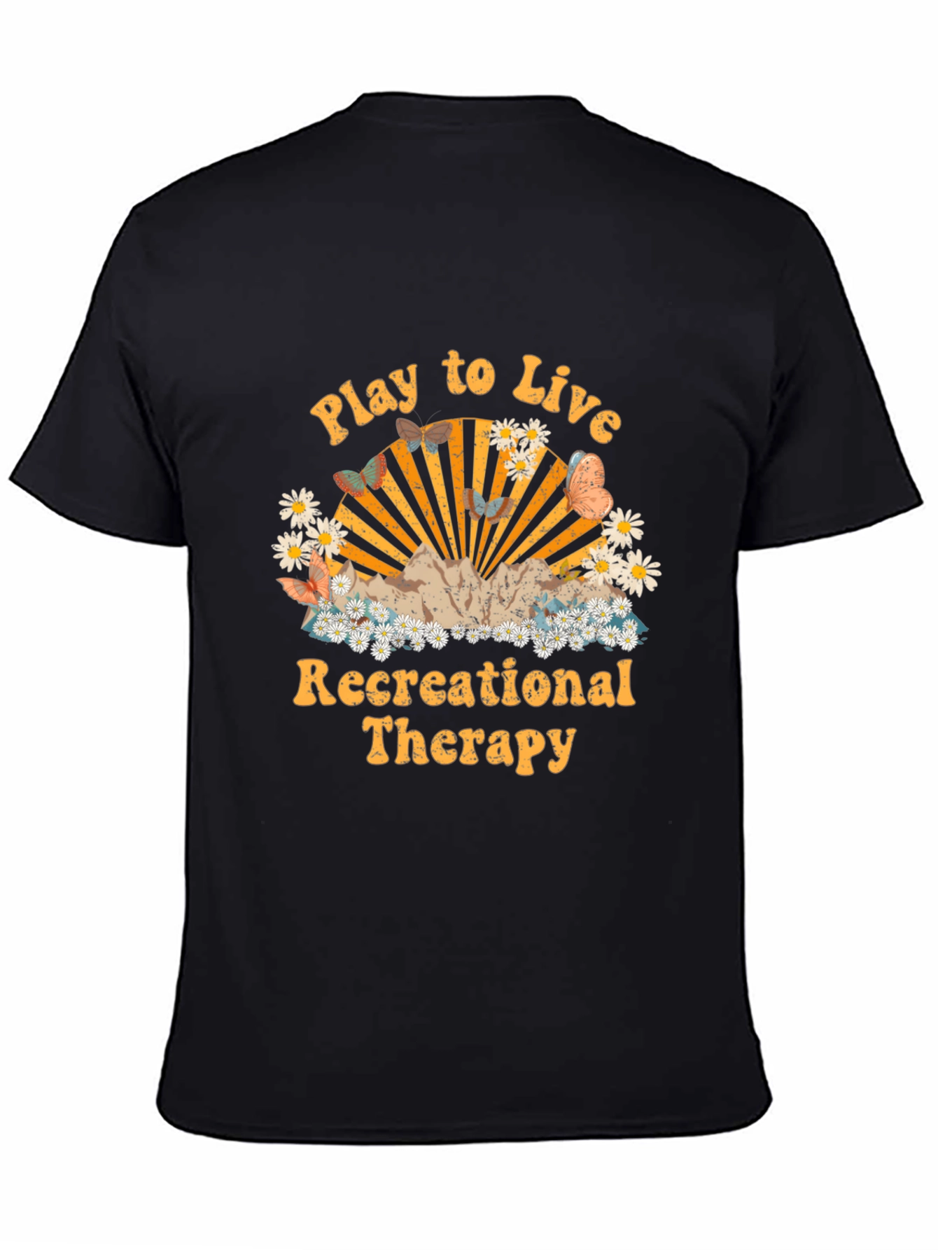 Play to Live Recreational Therapy Graphic Tee