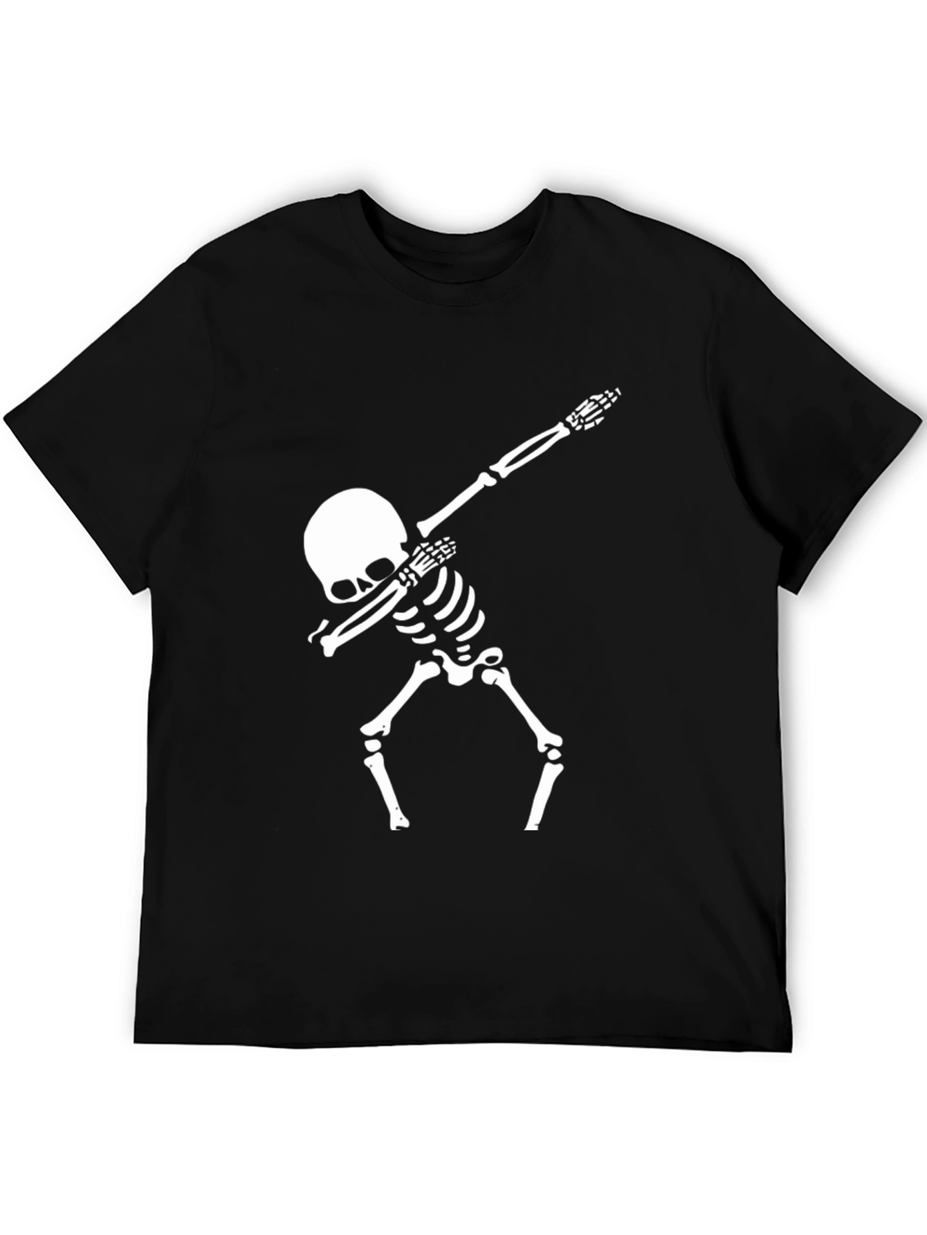 Skeleton Dabbing Black T-Shirt