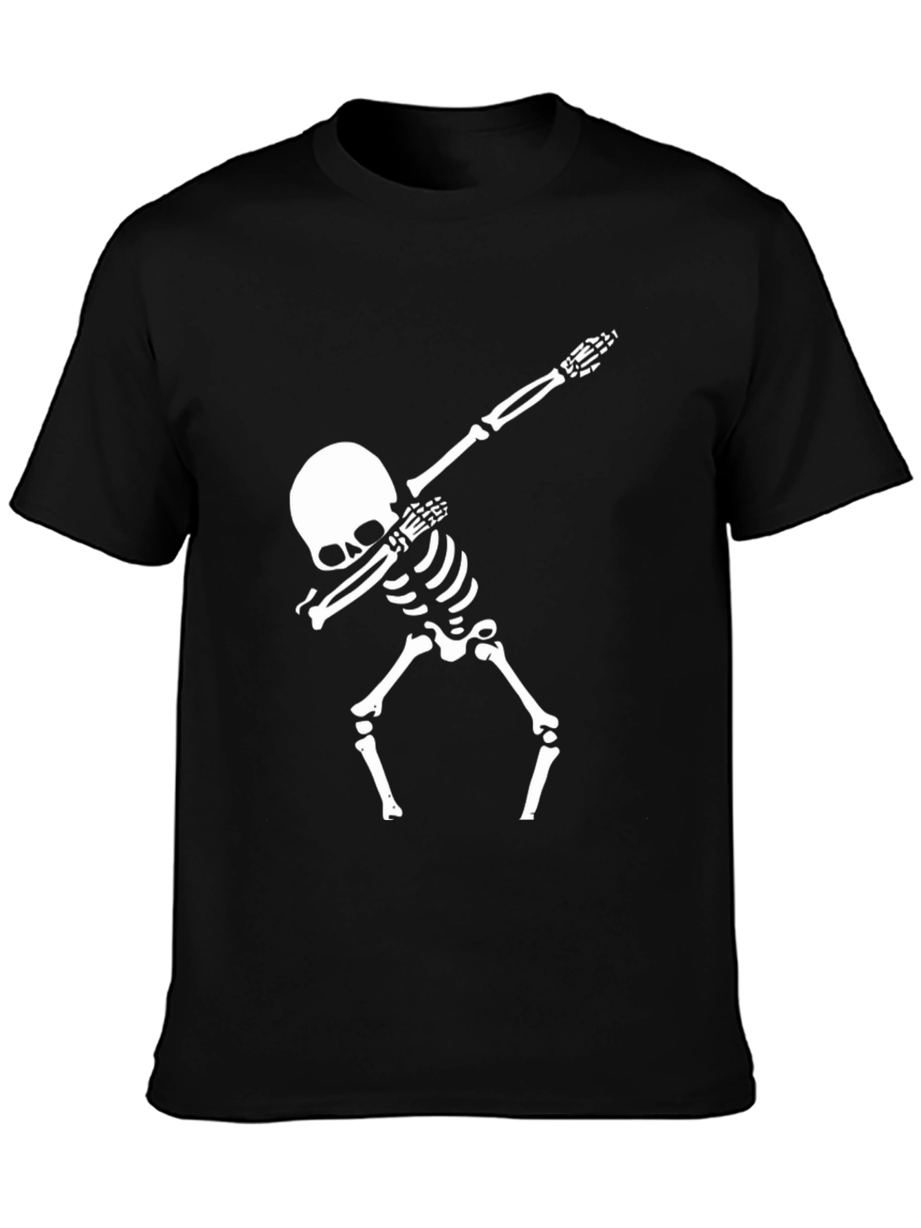 Skeleton Dabbing Black T-Shirt