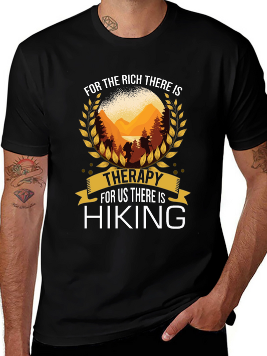 Hiking Therapy T-Shirt - Outdoor Adventure Tee