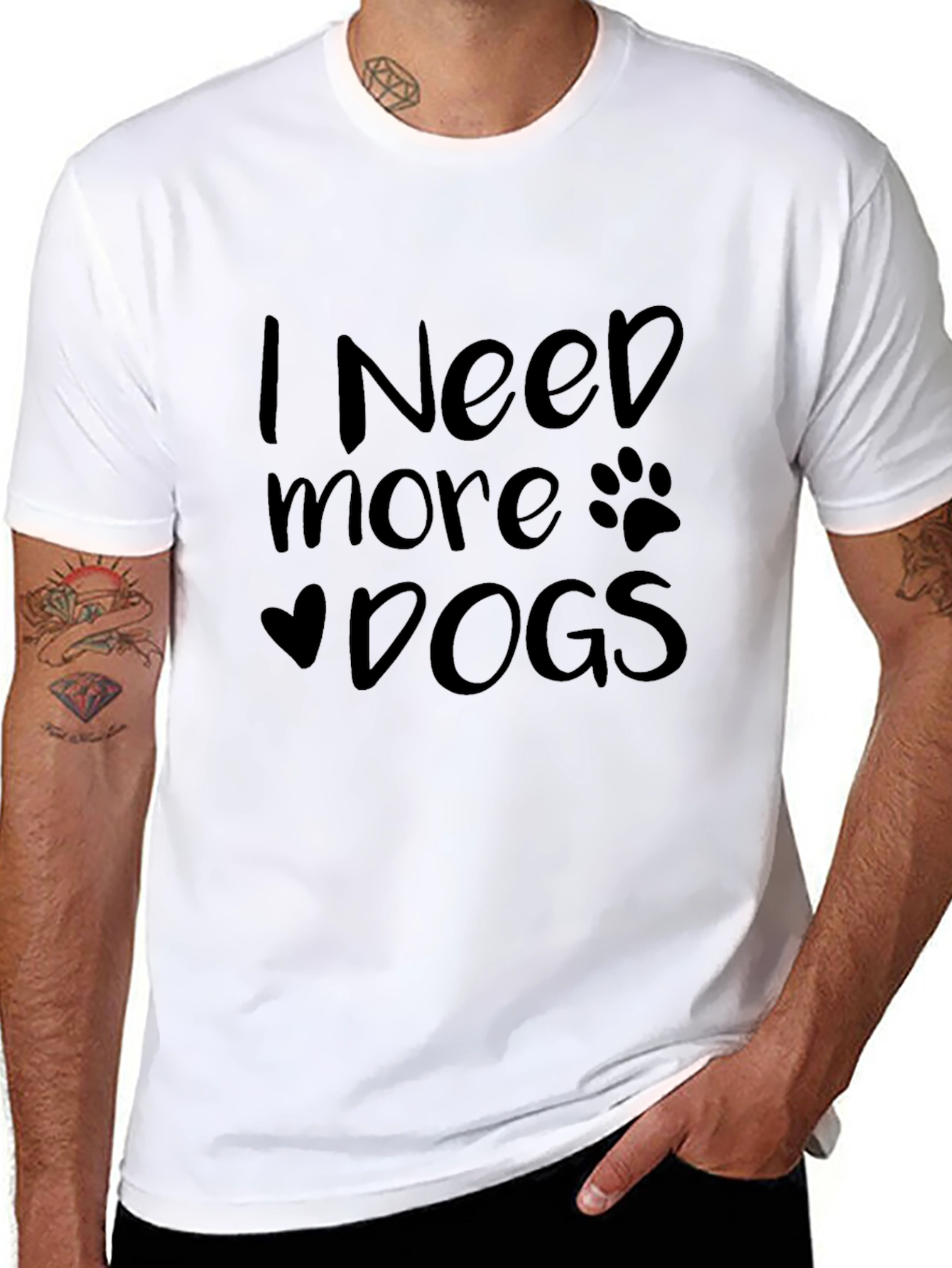 I Need More Dogs Graphic T-Shirt