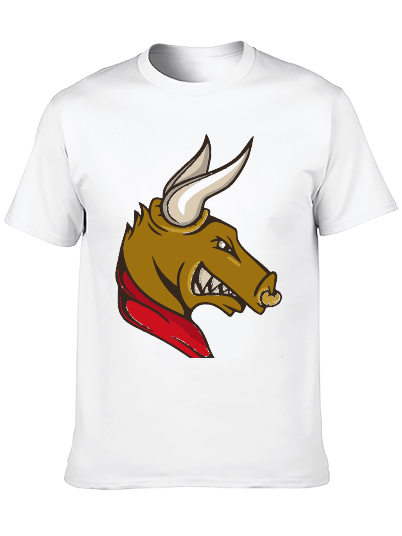 Mens Graphic Tee - Angry Boar Design