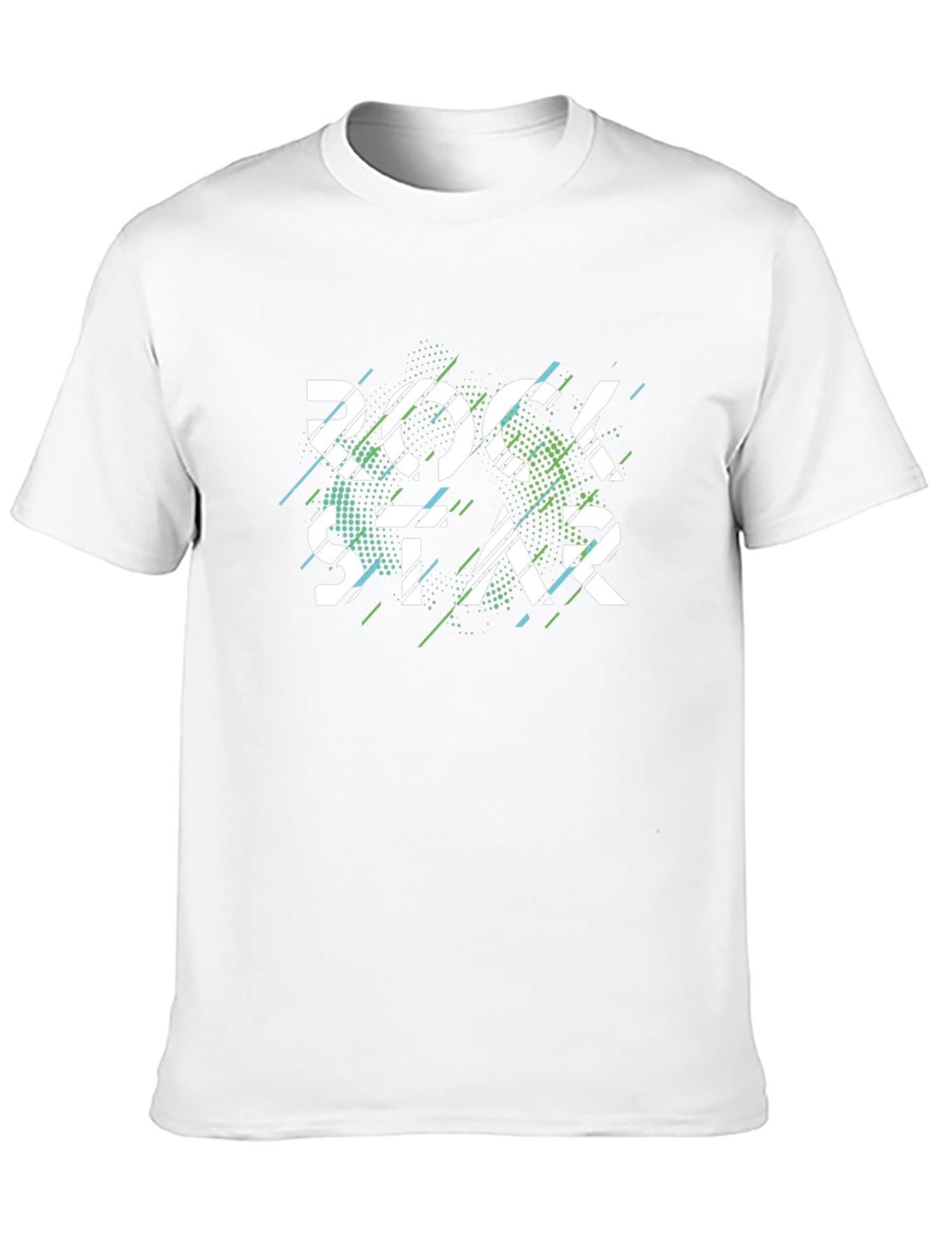 Rock Star Graphic Tee - Mens Black T-Shirt