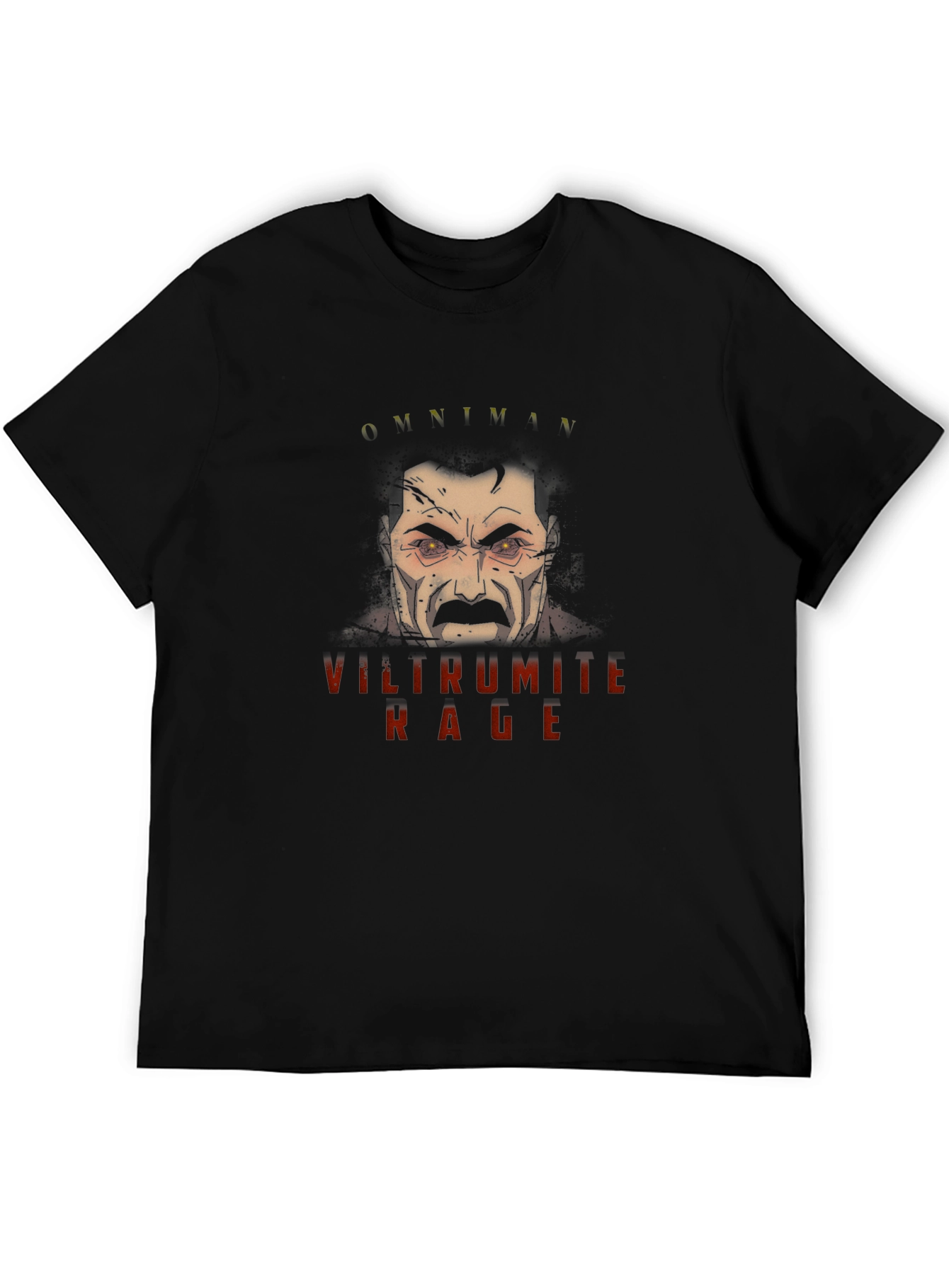 Omni-Man Viltrumite Rage Black T-Shirt