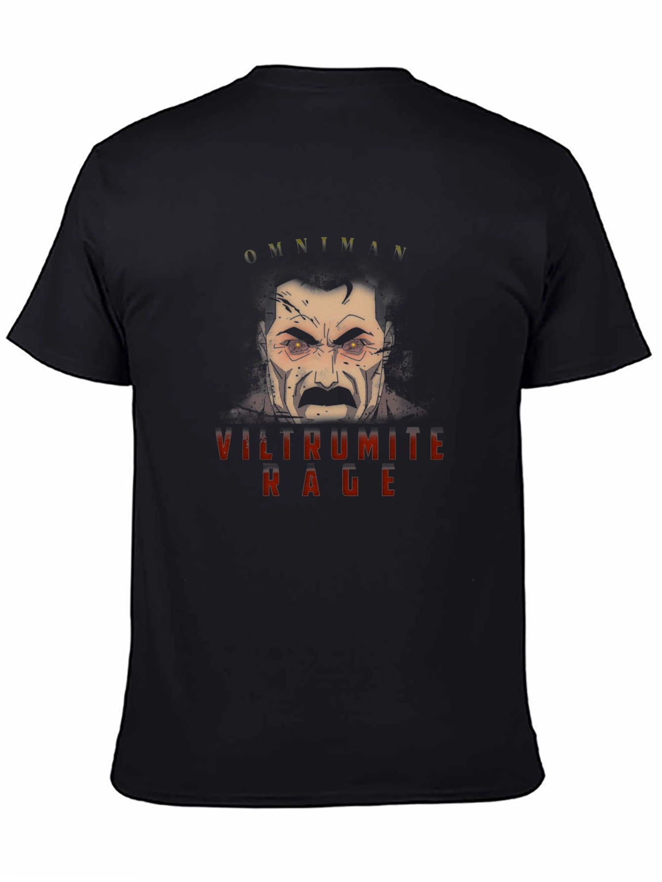 Omni-Man Viltrumite Rage Black T-Shirt