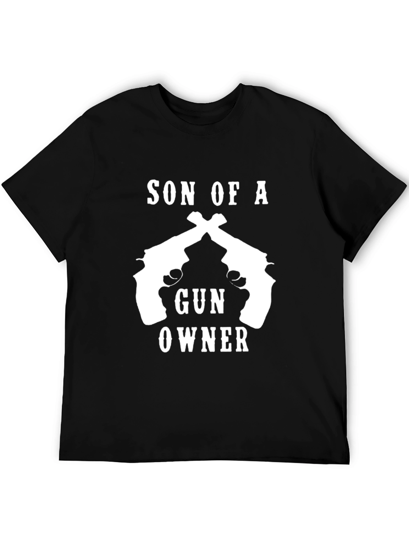 Son of a Gun Owner T-Shirt - Black