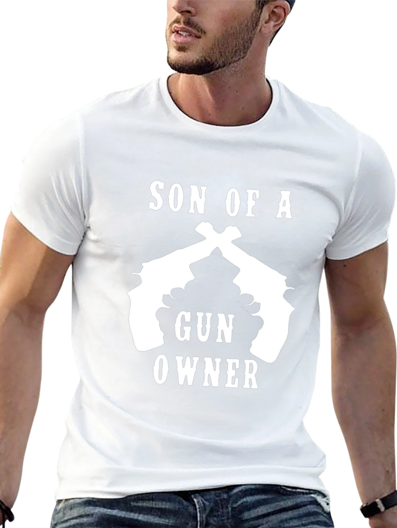 Son of a Gun Owner T-Shirt - Black