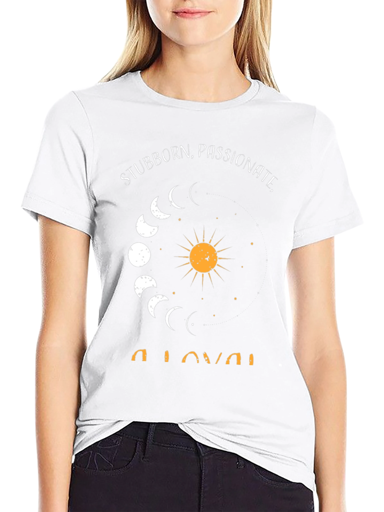 Stubborn Passionate Astrology Tee