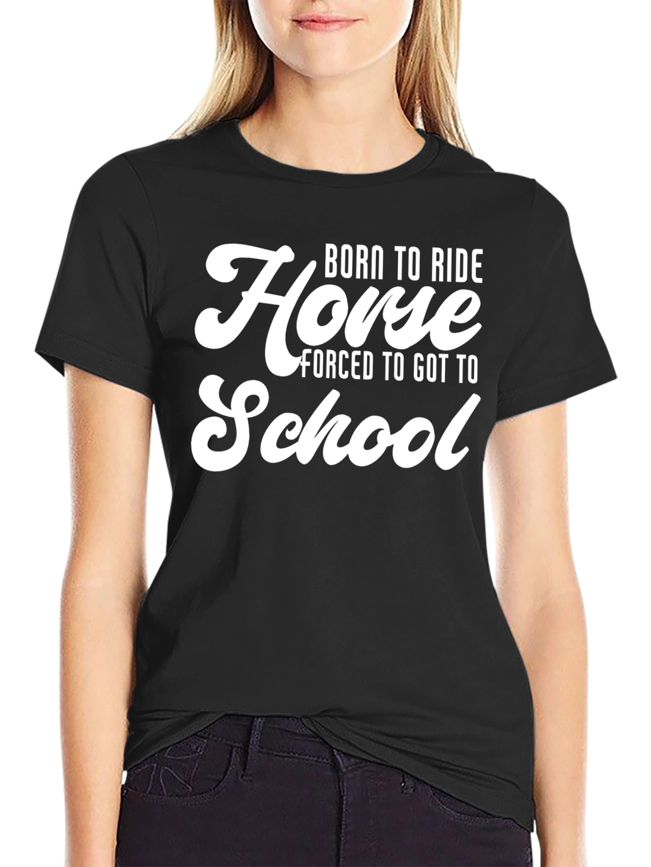 Born to Ride Horse T-Shirt