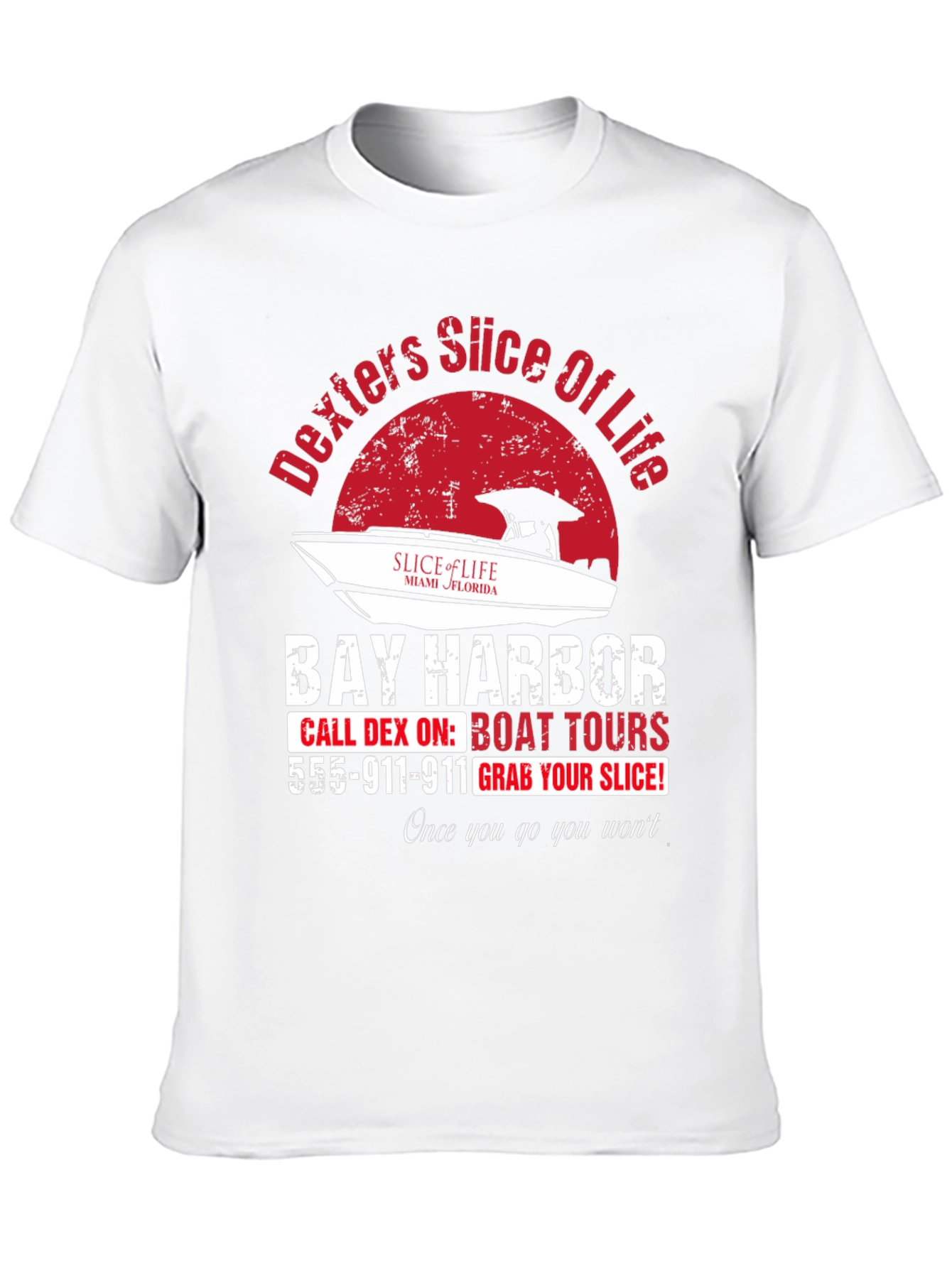 Dexters Slice of Life Boat Tours T-Shirt