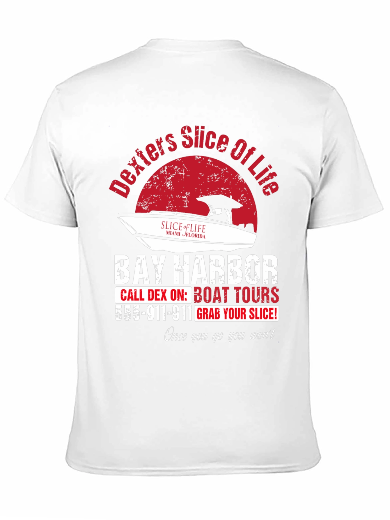 Dexters Slice of Life Boat Tours T-Shirt